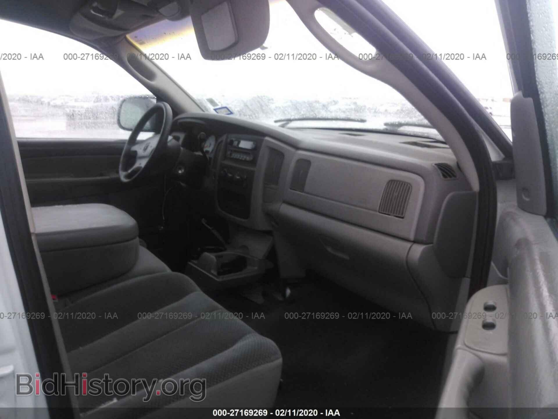 2002 DODGE RAM 1500 - VIN: 1D7HA18Z72S722832 - Фото 5