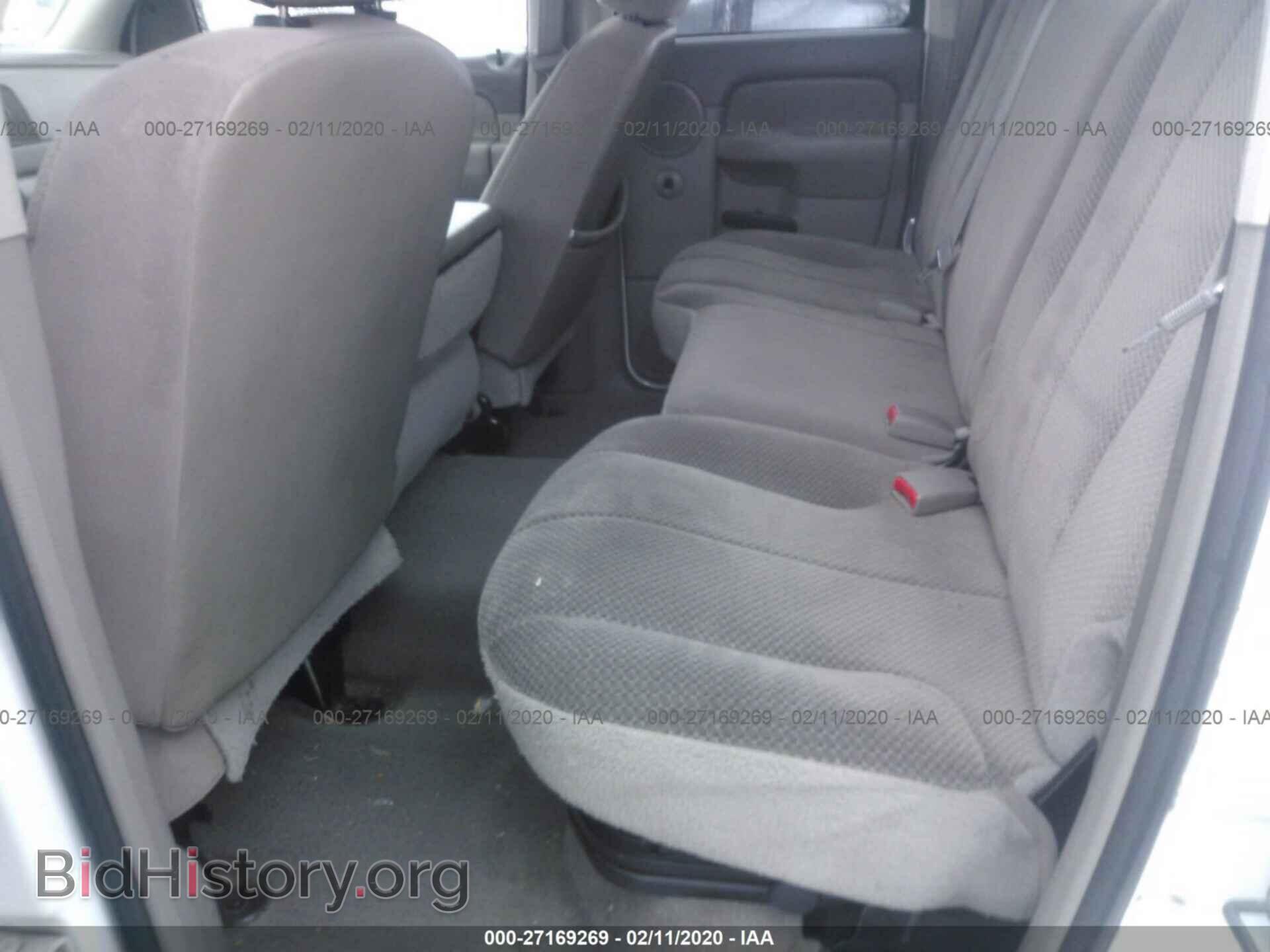 2002 DODGE RAM 1500 - VIN: 1D7HA18Z72S722832 - Фото 8