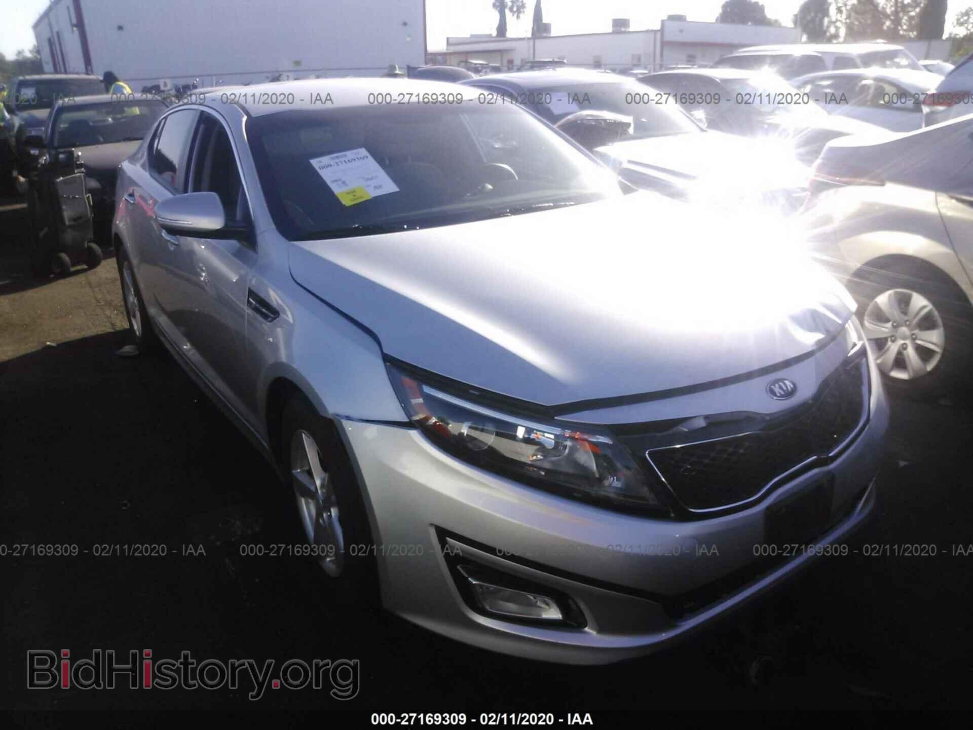 Фотография KNAGM4A76E5521351 - KIA OPTIMA 2014