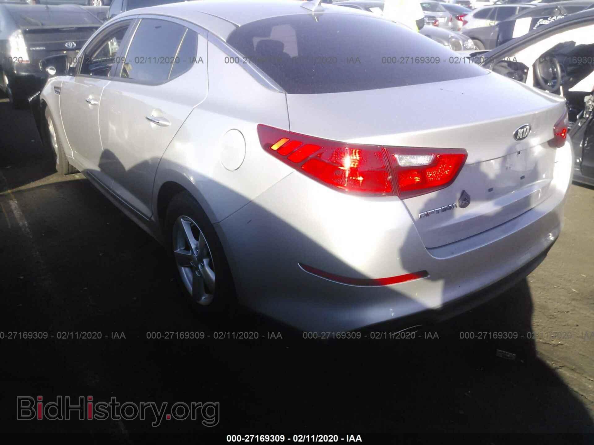 2014 KIA OPTIMA - VIN: KNAGM4A76E5521351 - Photo 3
