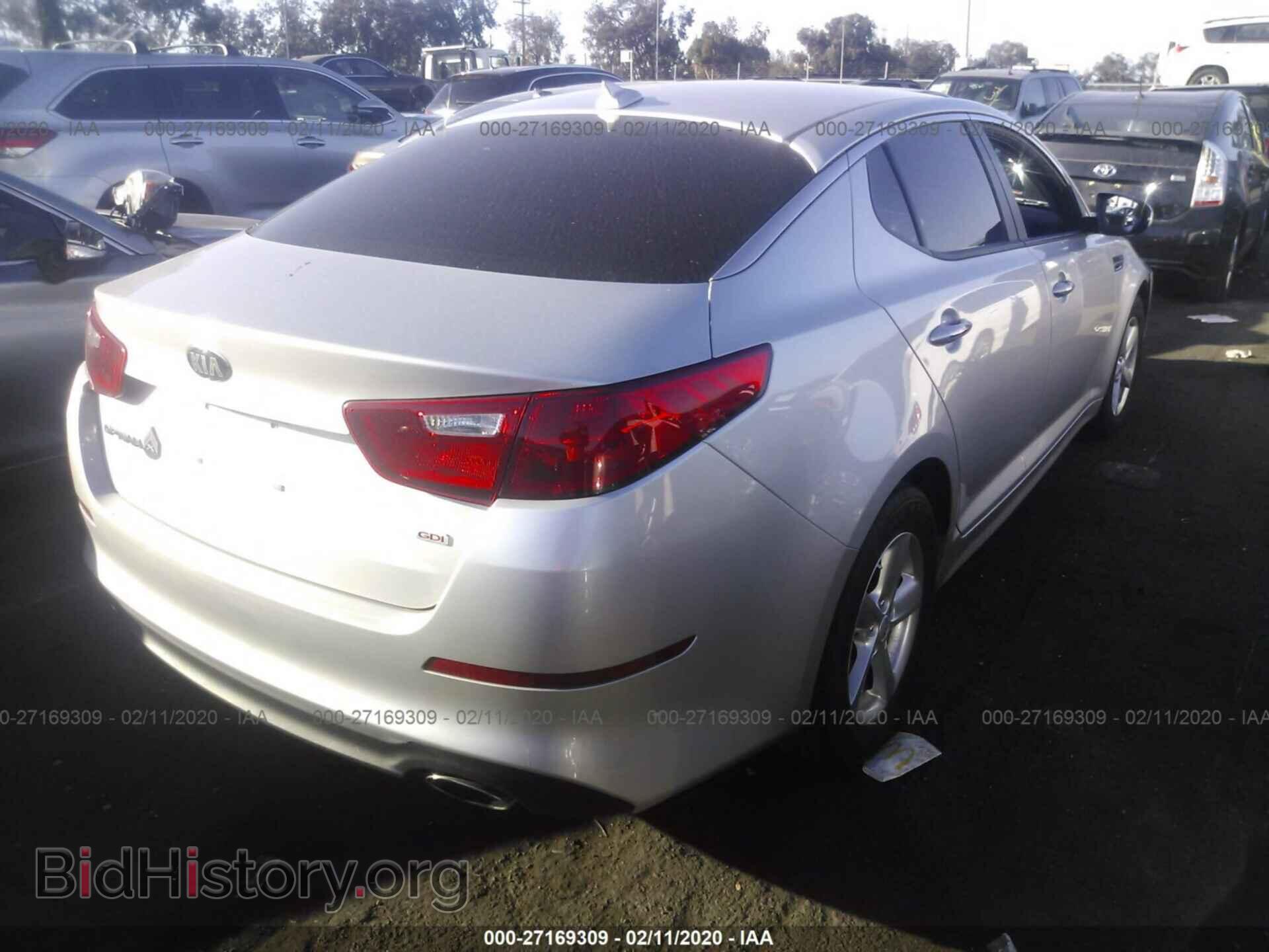 2014 KIA OPTIMA - VIN: KNAGM4A76E5521351 - Photo 4
