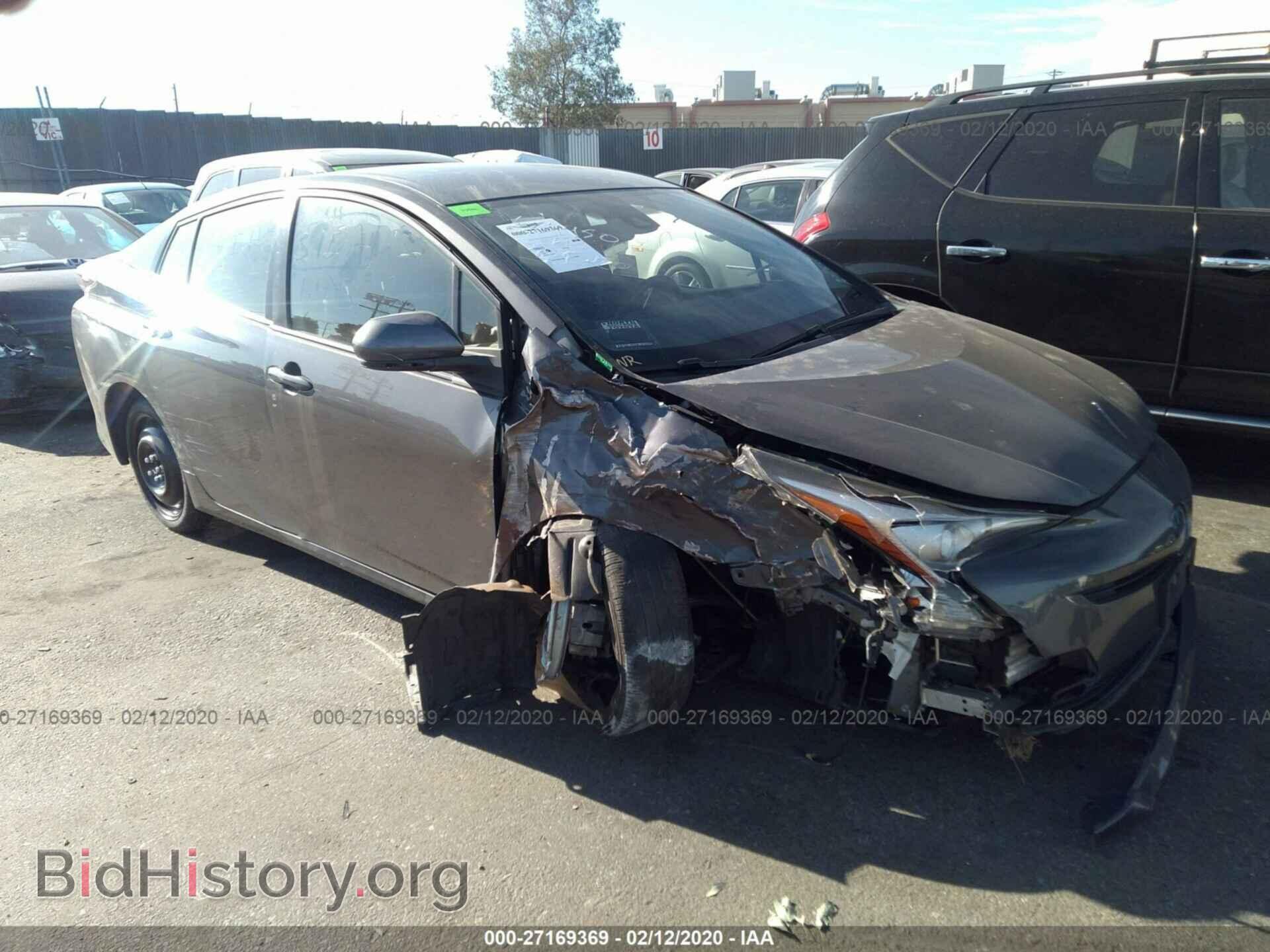 Photo JTDKBRFU3H3551745 - TOYOTA PRIUS 2017