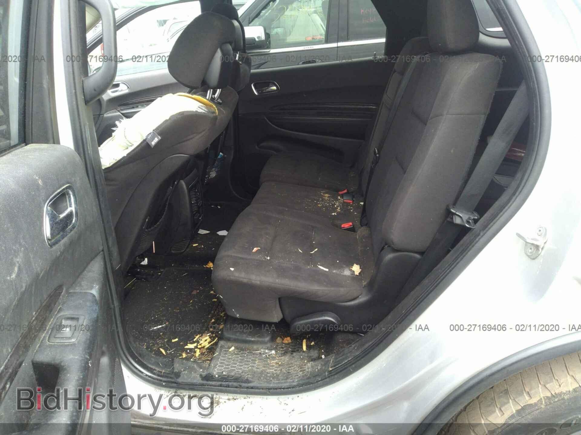 2011 DODGE DURANGO - VIN: 1D4RE4GG1BC720477 - Фото 8