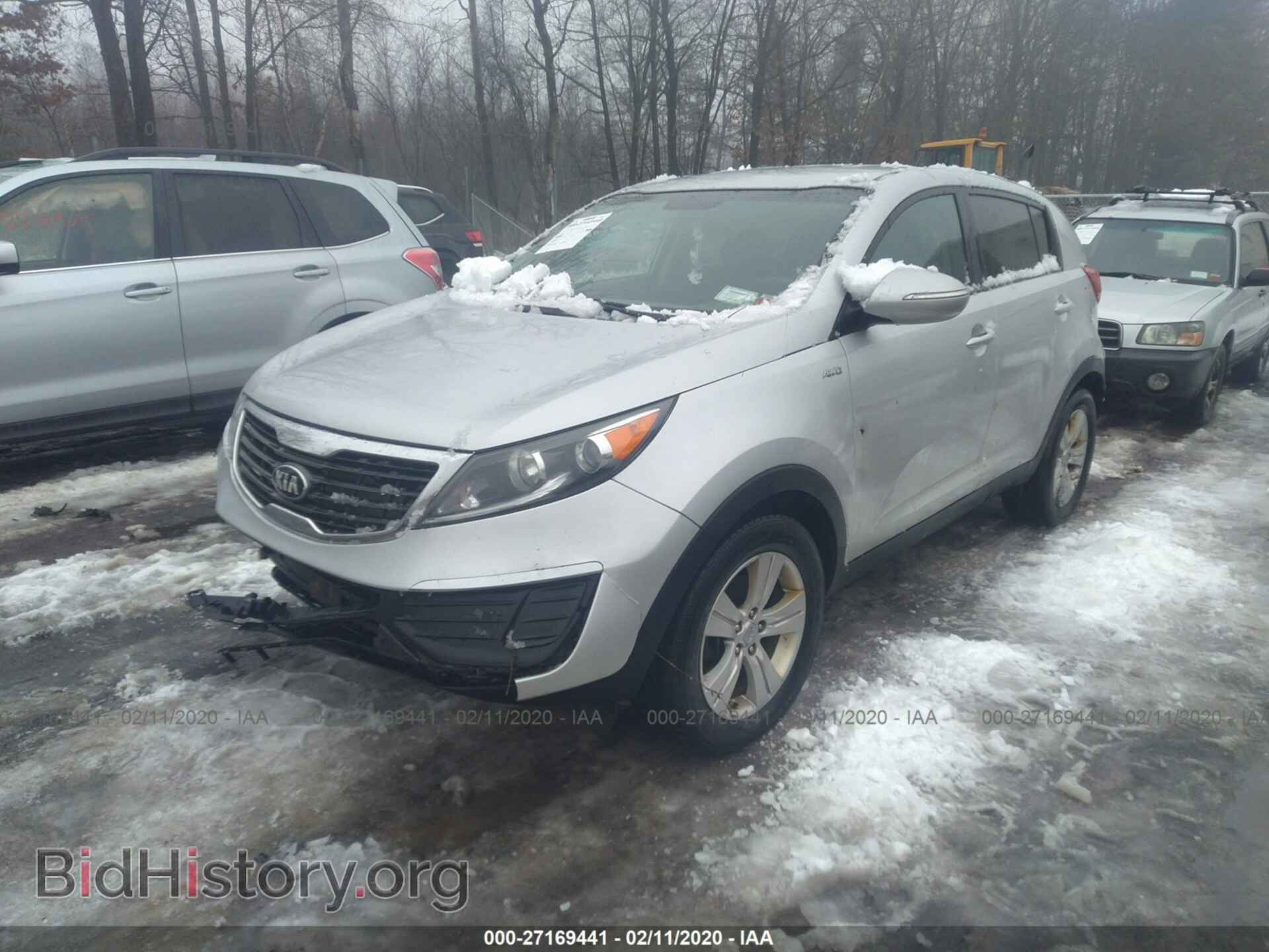 2013 KIA SPORTAGE - VIN: KNDPBCA23D7500483 - Фото 2