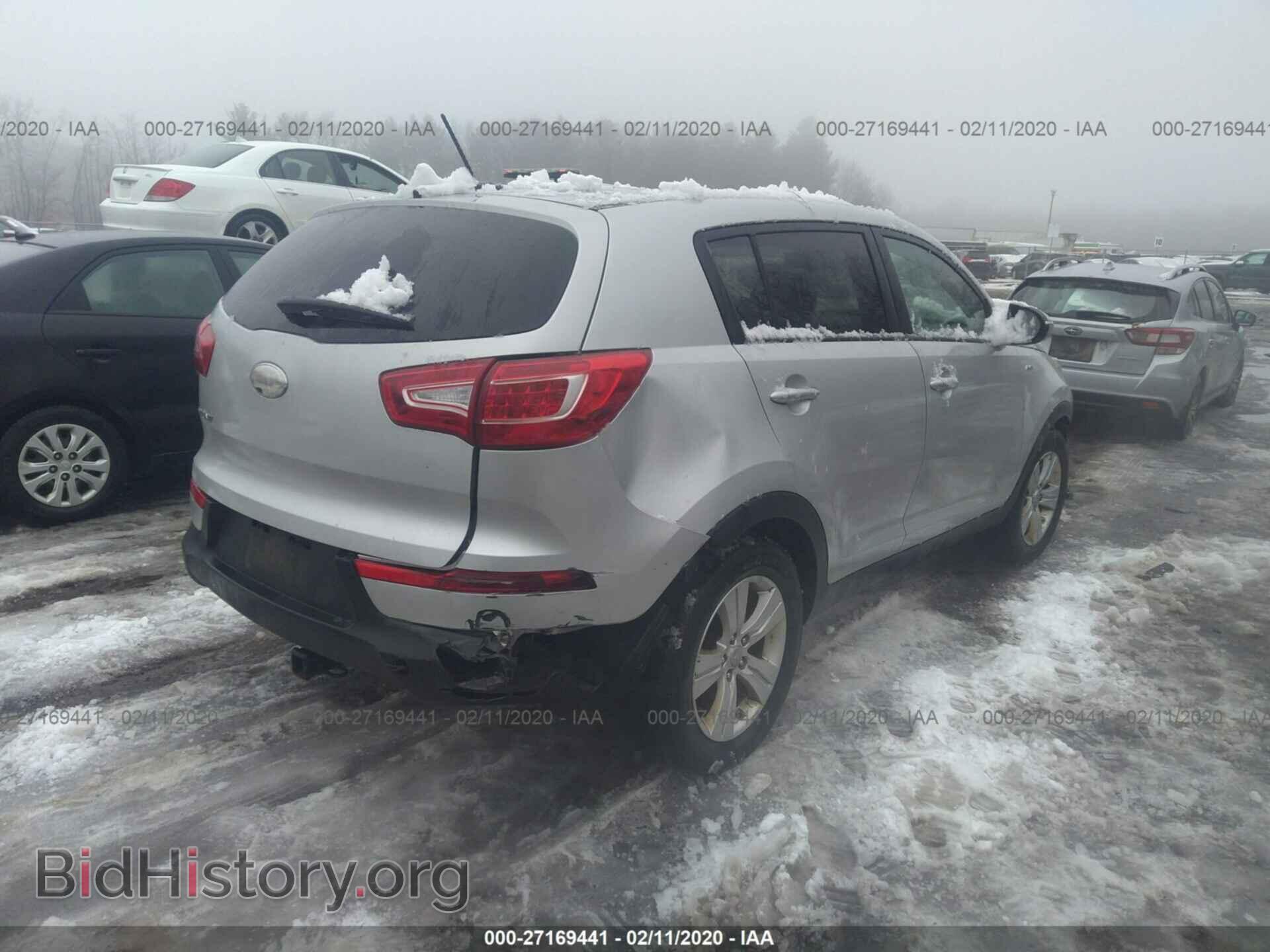 2013 KIA SPORTAGE - VIN: KNDPBCA23D7500483 - Фото 4