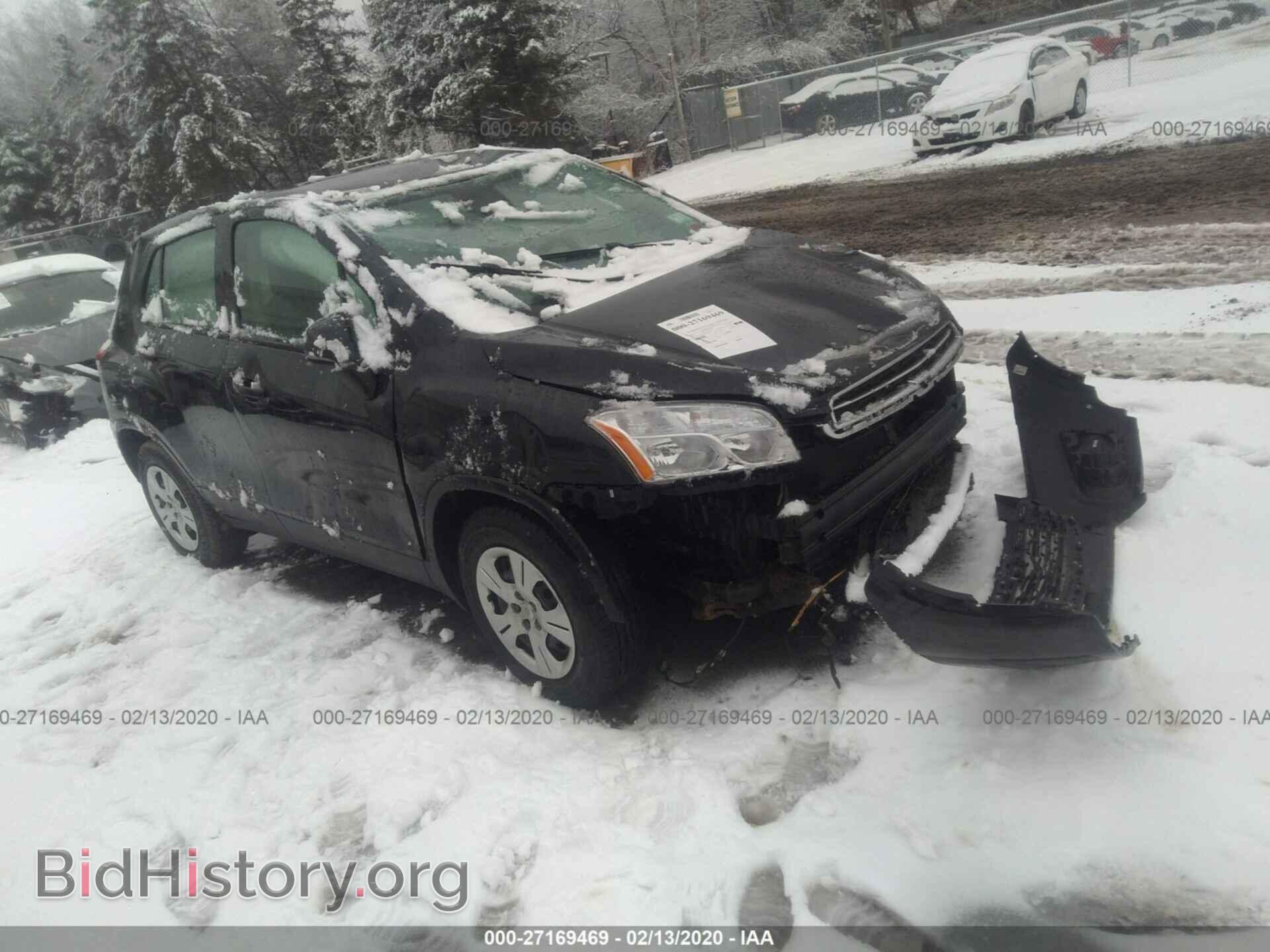 Photo KL7CJKSB9GB591865 - CHEVROLET TRAX 2016