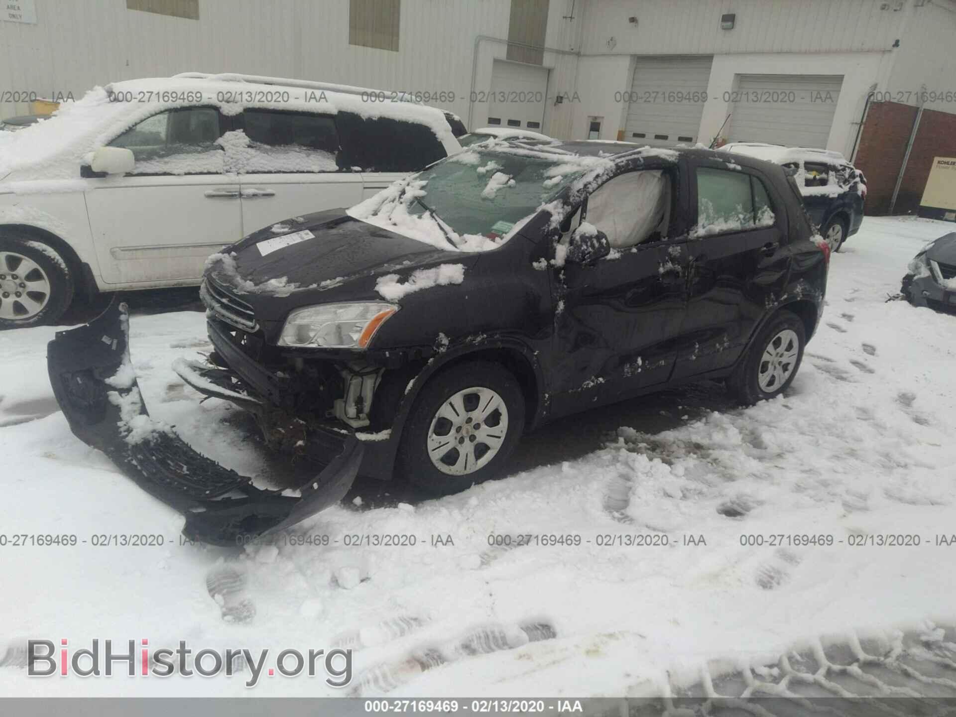2016 CHEVROLET TRAX - VIN: KL7CJKSB9GB591865 - Фото 2