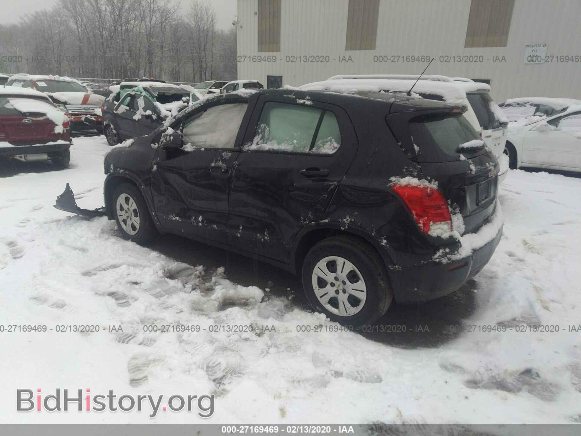 2016 CHEVROLET TRAX - VIN: KL7CJKSB9GB591865 - Фото 3