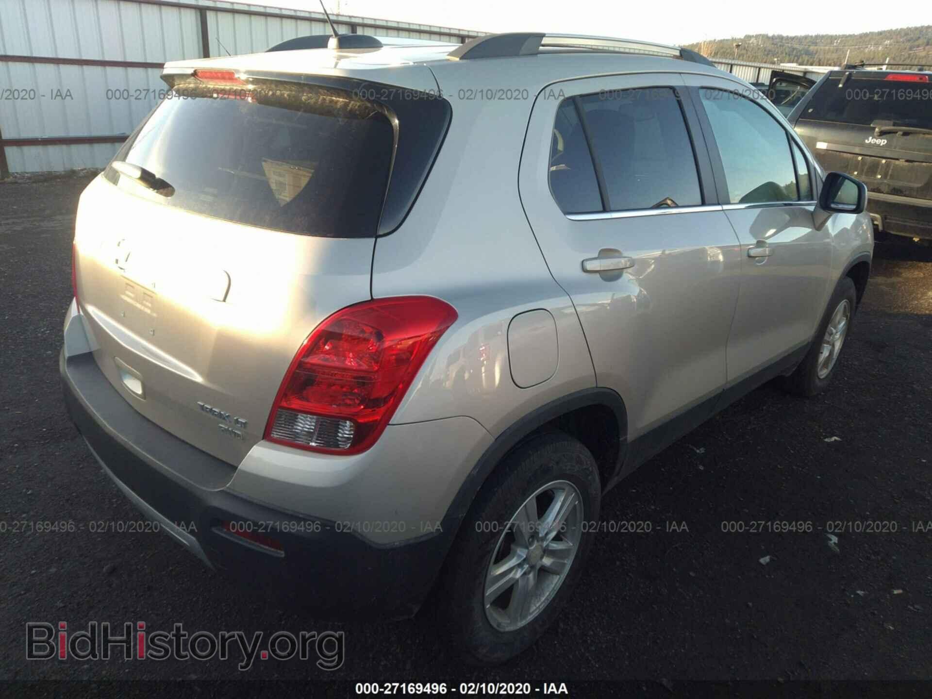 2016 CHEVROLET TRAX - VIN: 3GNCJPSB4GL122530 - Фото 4