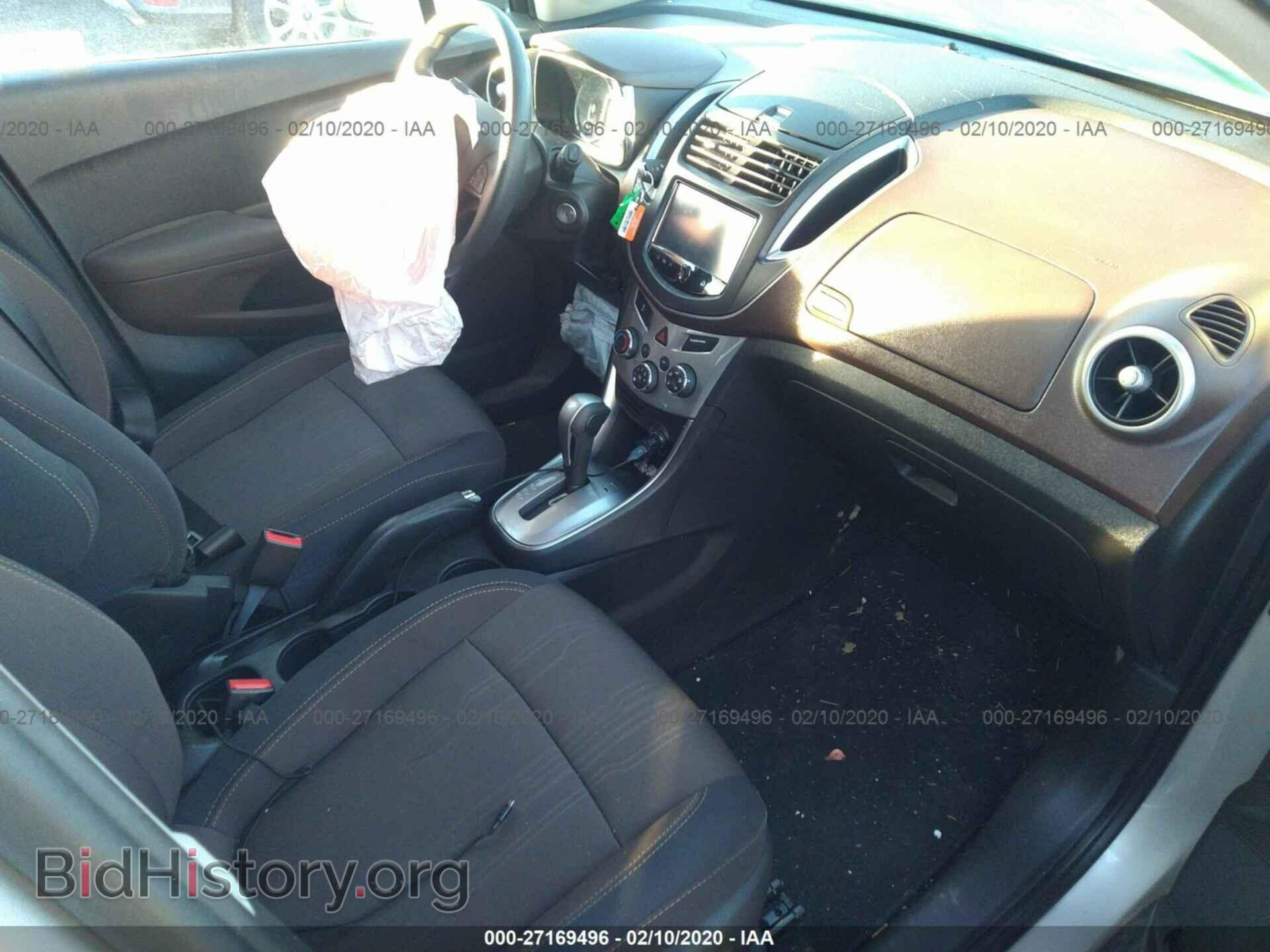 2016 CHEVROLET TRAX - VIN: 3GNCJPSB4GL122530 - Фото 5