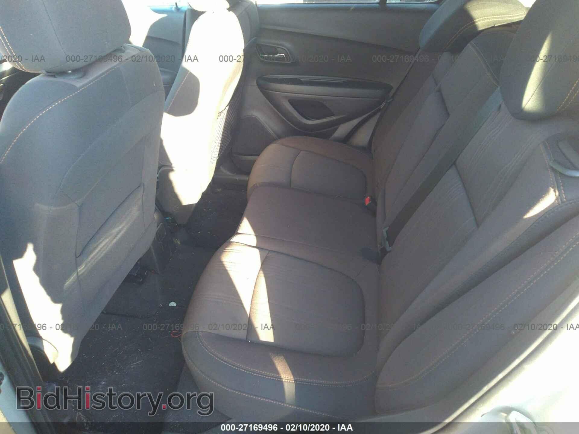 2016 CHEVROLET TRAX - VIN: 3GNCJPSB4GL122530 - Фото 8