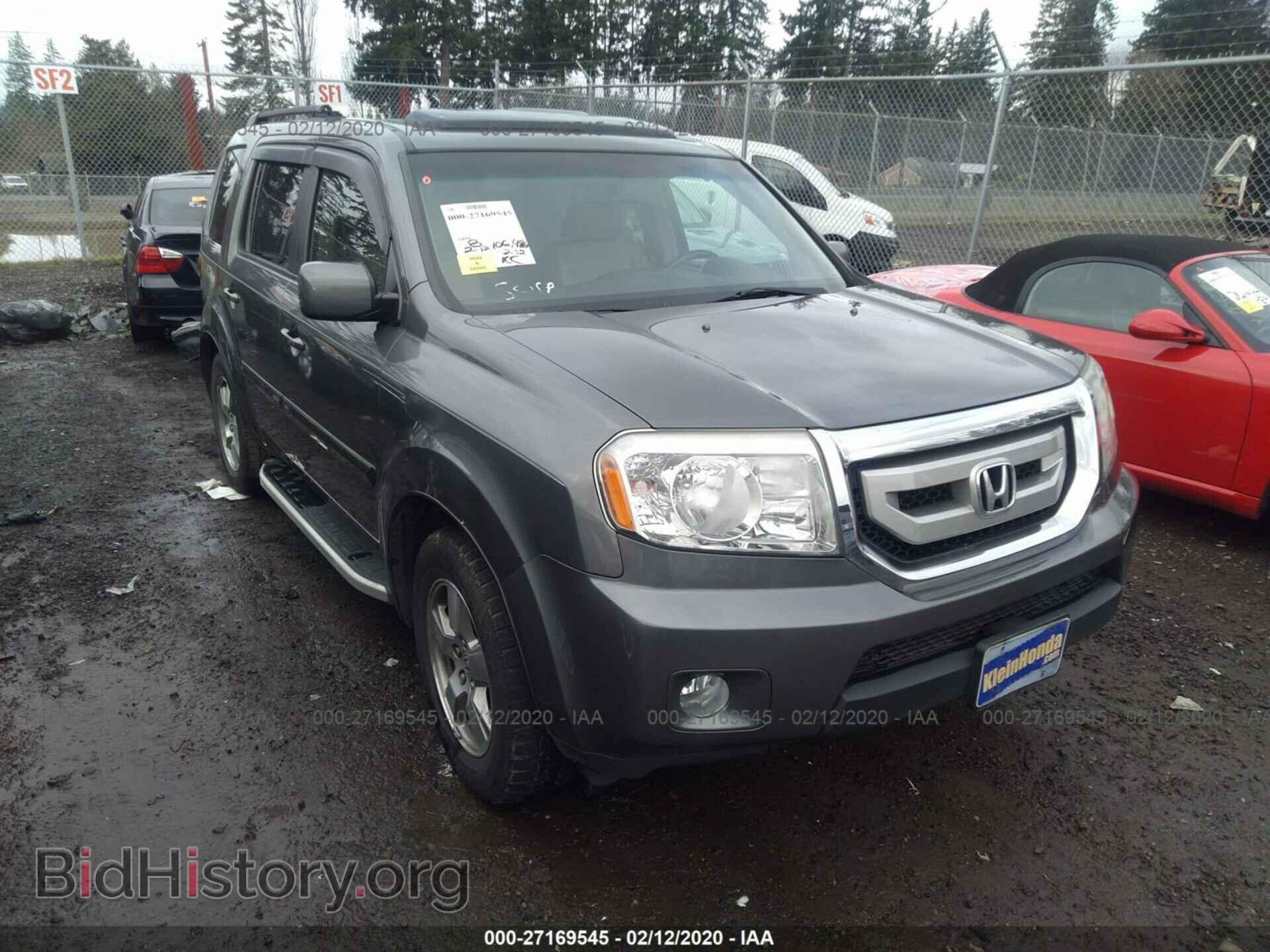 Photo 5FNYF48609B049554 - HONDA PILOT 2009