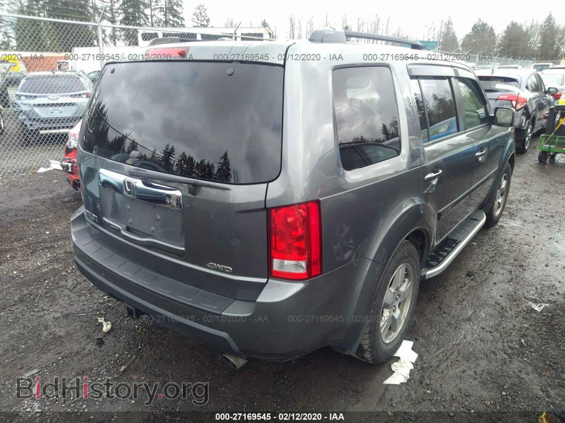 2009 HONDA PILOT - VIN: 5FNYF48609B049554 - Фото 4
