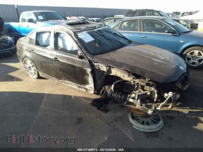 2011 BMW 335 D, черный — VIN WBAPN7C53BA949701, IAAI