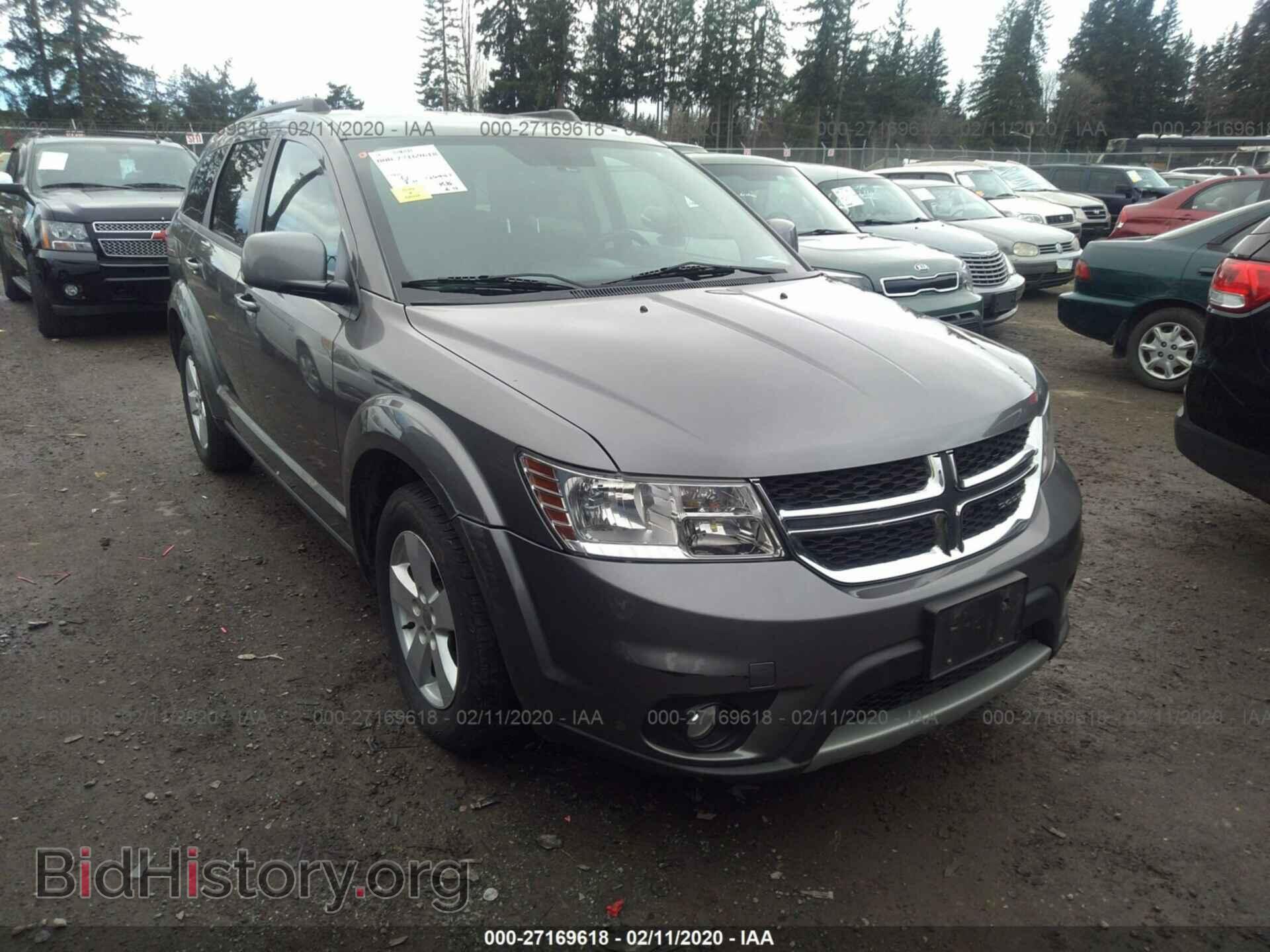Photo 3C4PDCBG3CT184730 - DODGE JOURNEY 2012