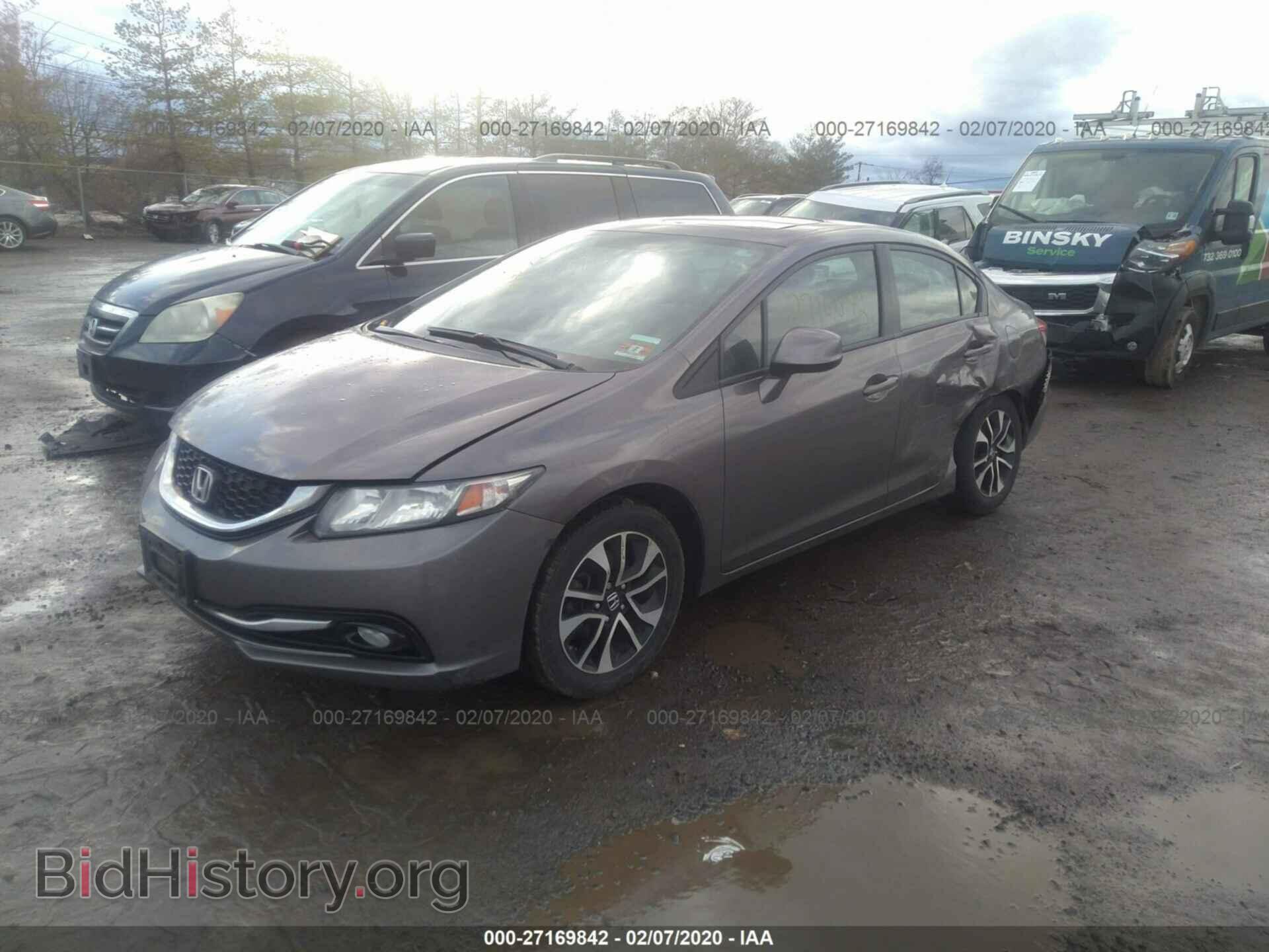 2013 HONDA CIVIC - VIN: 19XFB2F96DE231830 - Фото 2