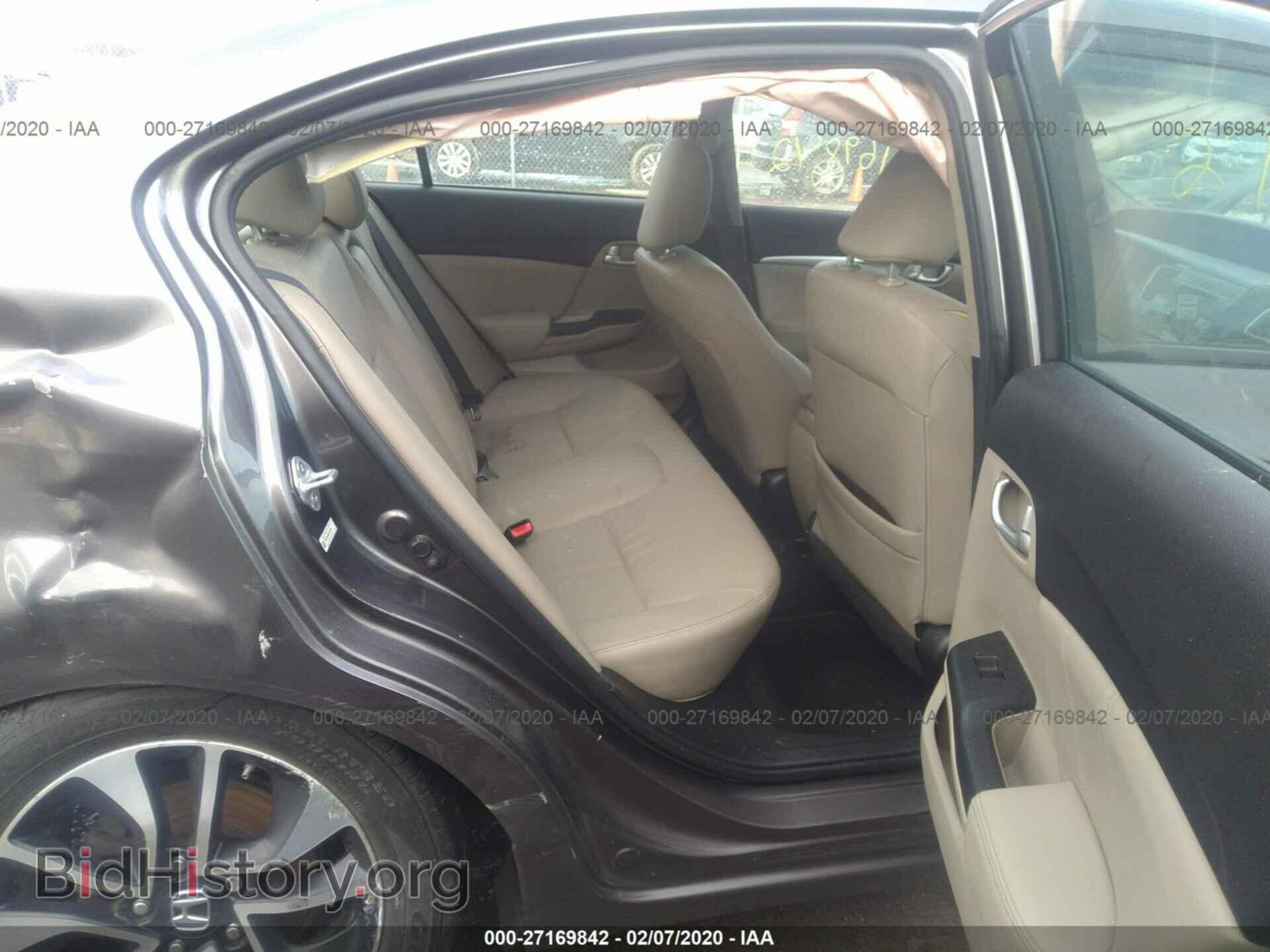 2013 HONDA CIVIC - VIN: 19XFB2F96DE231830 - Фото 8