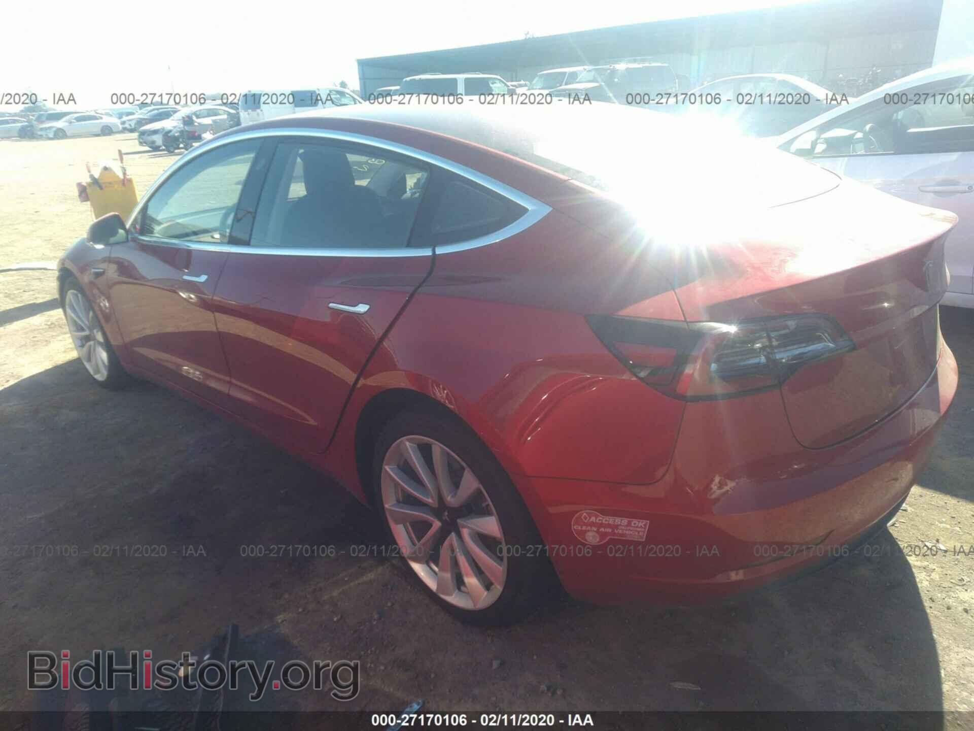 2018 TESLA MODEL 3 - VIN: 5YJ3E1EA5JF015490 - Photo 3
