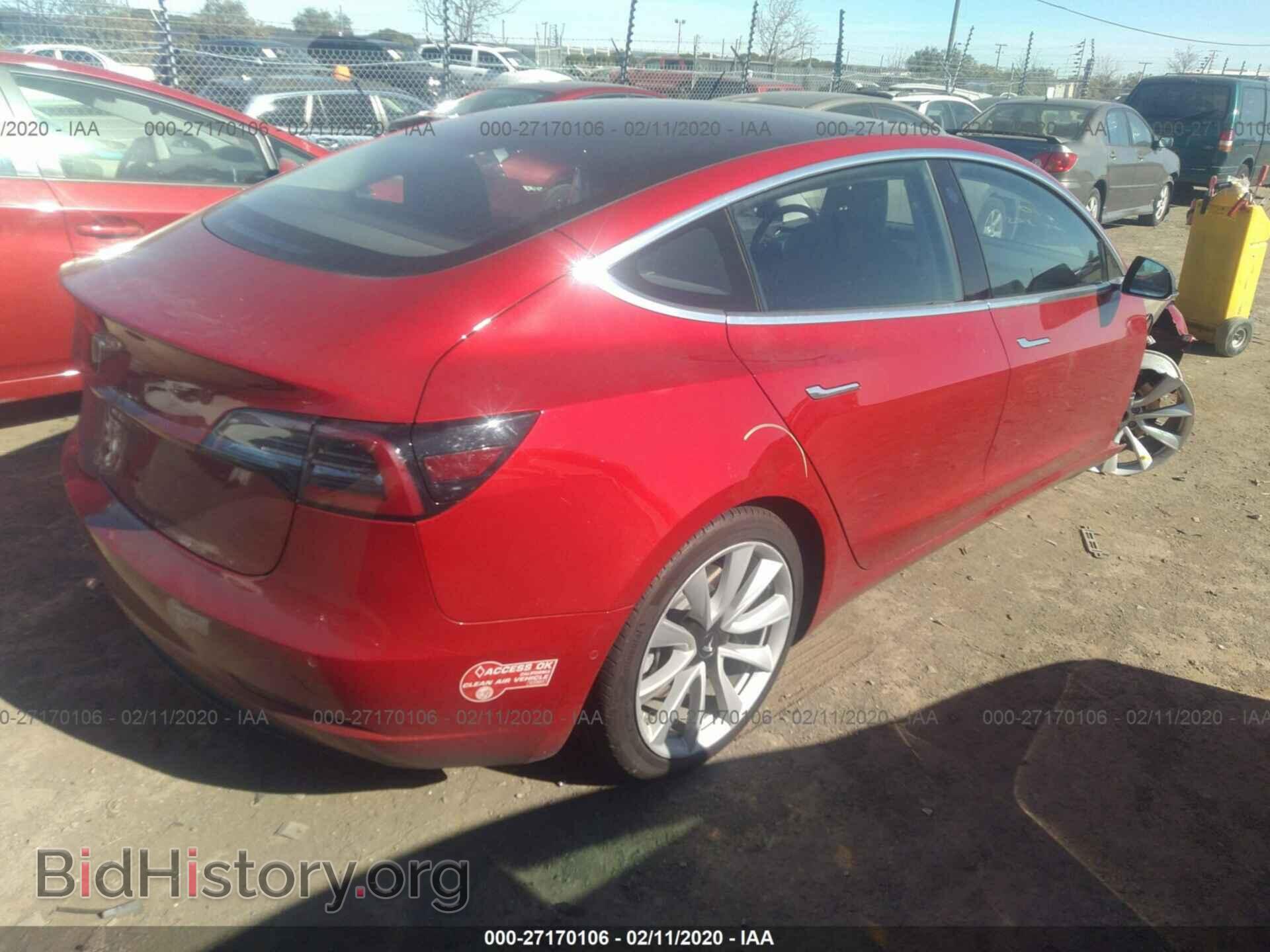 2018 TESLA MODEL 3 - VIN: 5YJ3E1EA5JF015490 - Photo 4