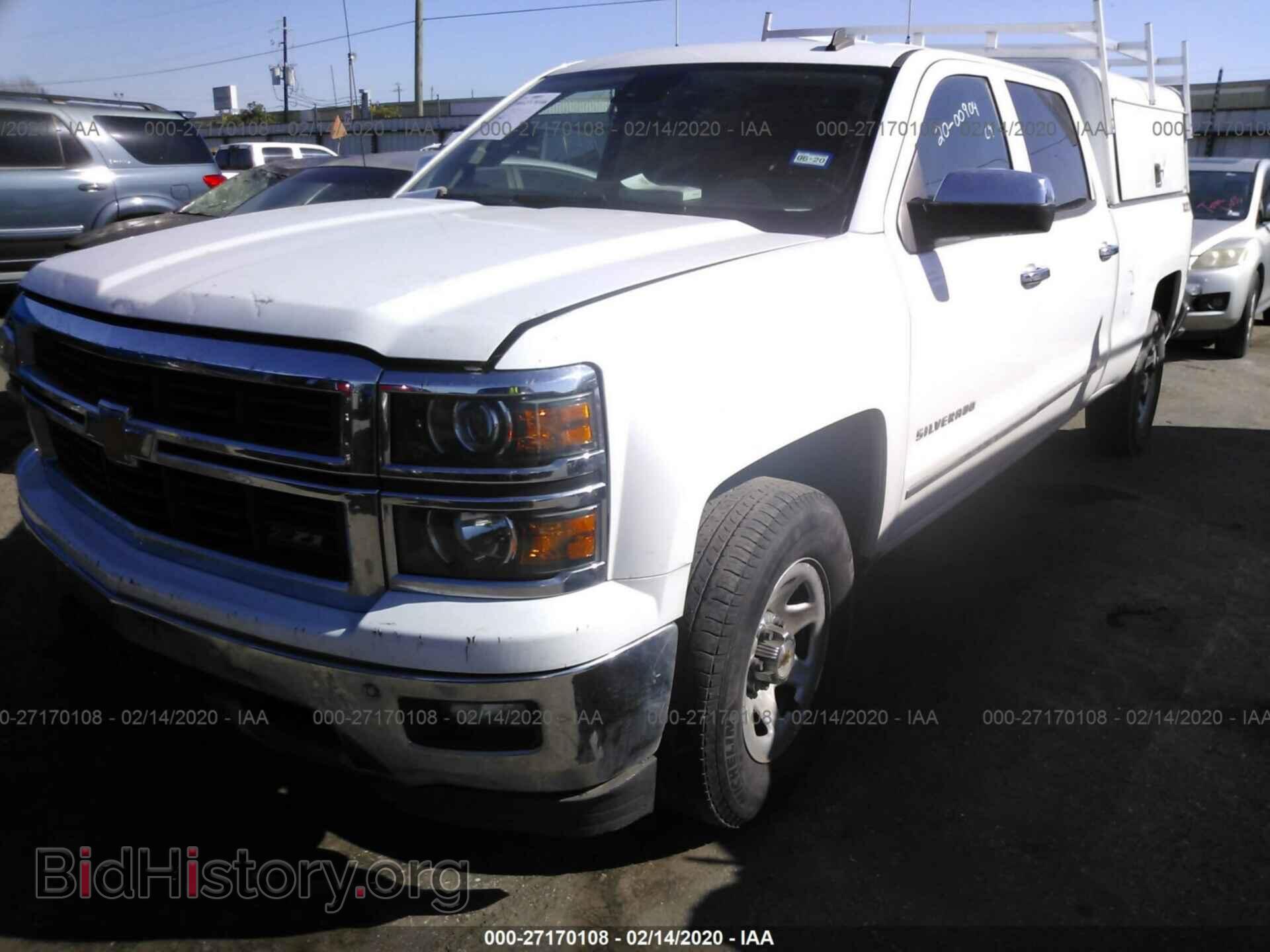 2014 CHEVROLET SILVERADO - VIN: 3GCUKSEC7EG187010 - Фото 2