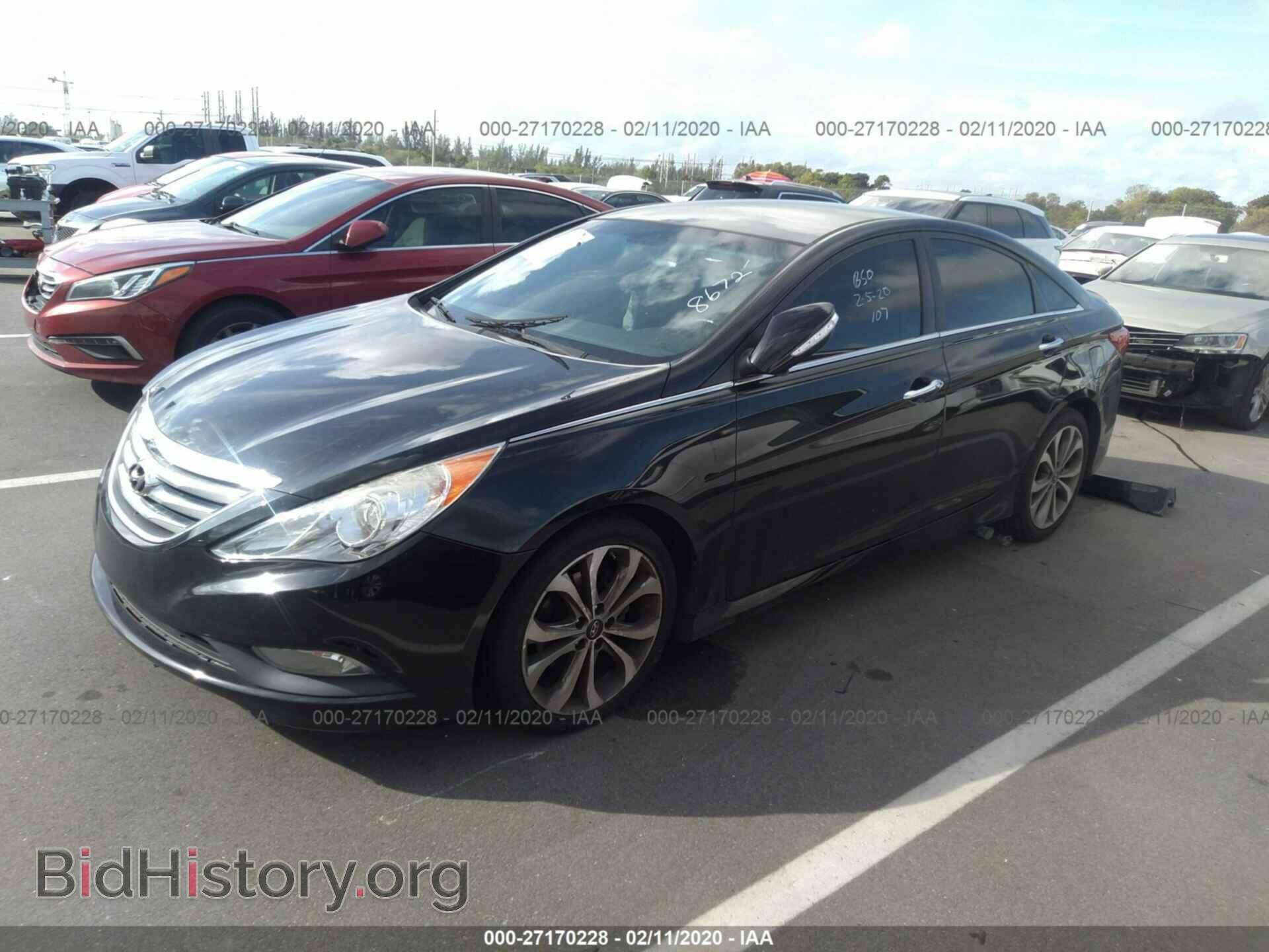 2014 HYUNDAI SONATA - VIN: 5NPEC4AC0EH898672 - Photo 2