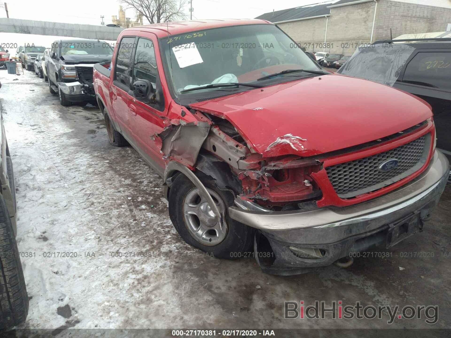 Photo 1FTRW08L81KF72380 - FORD F150 2001