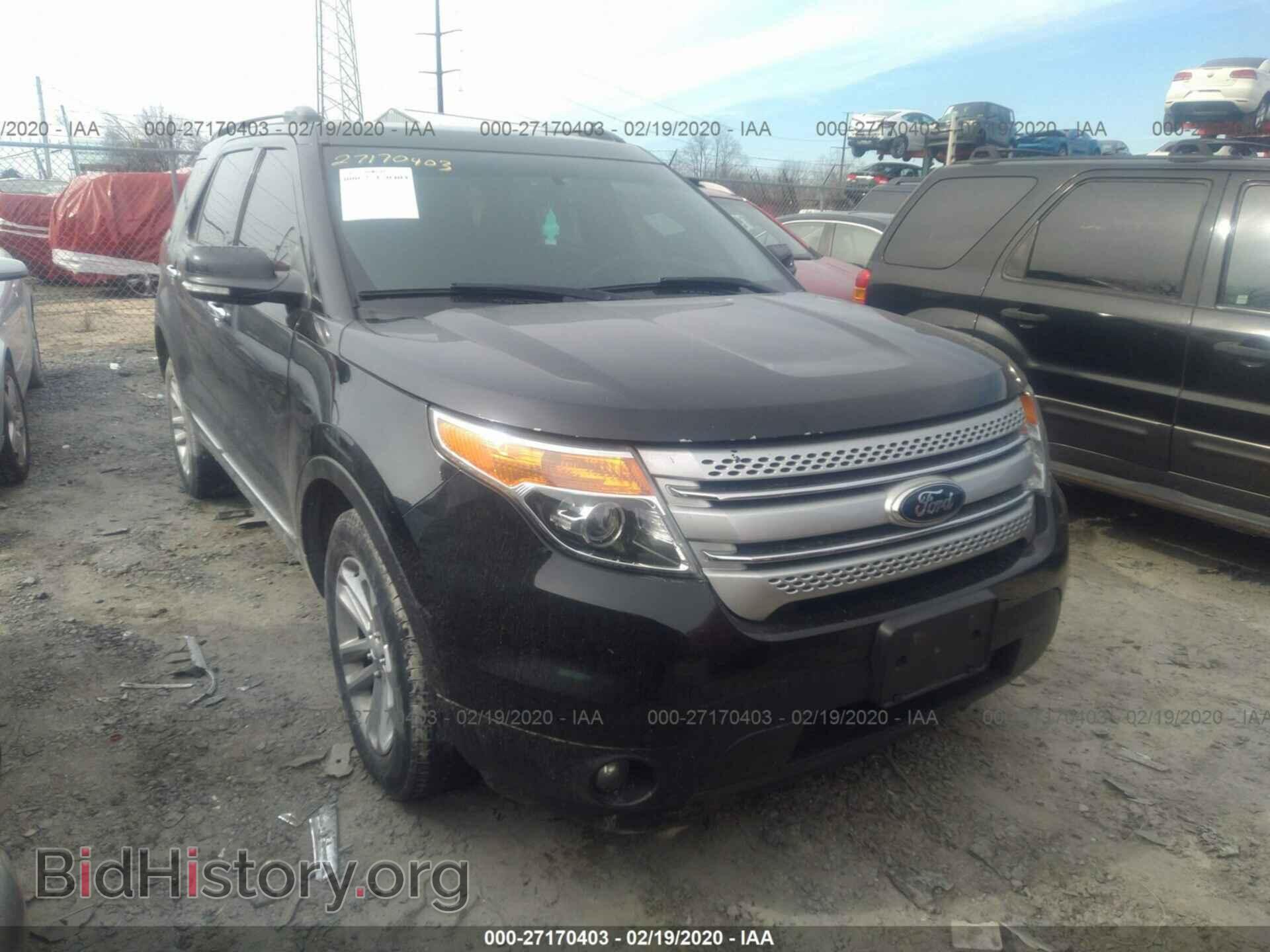 Photo 1FM5K8D85EGA62180 - FORD EXPLORER 2014