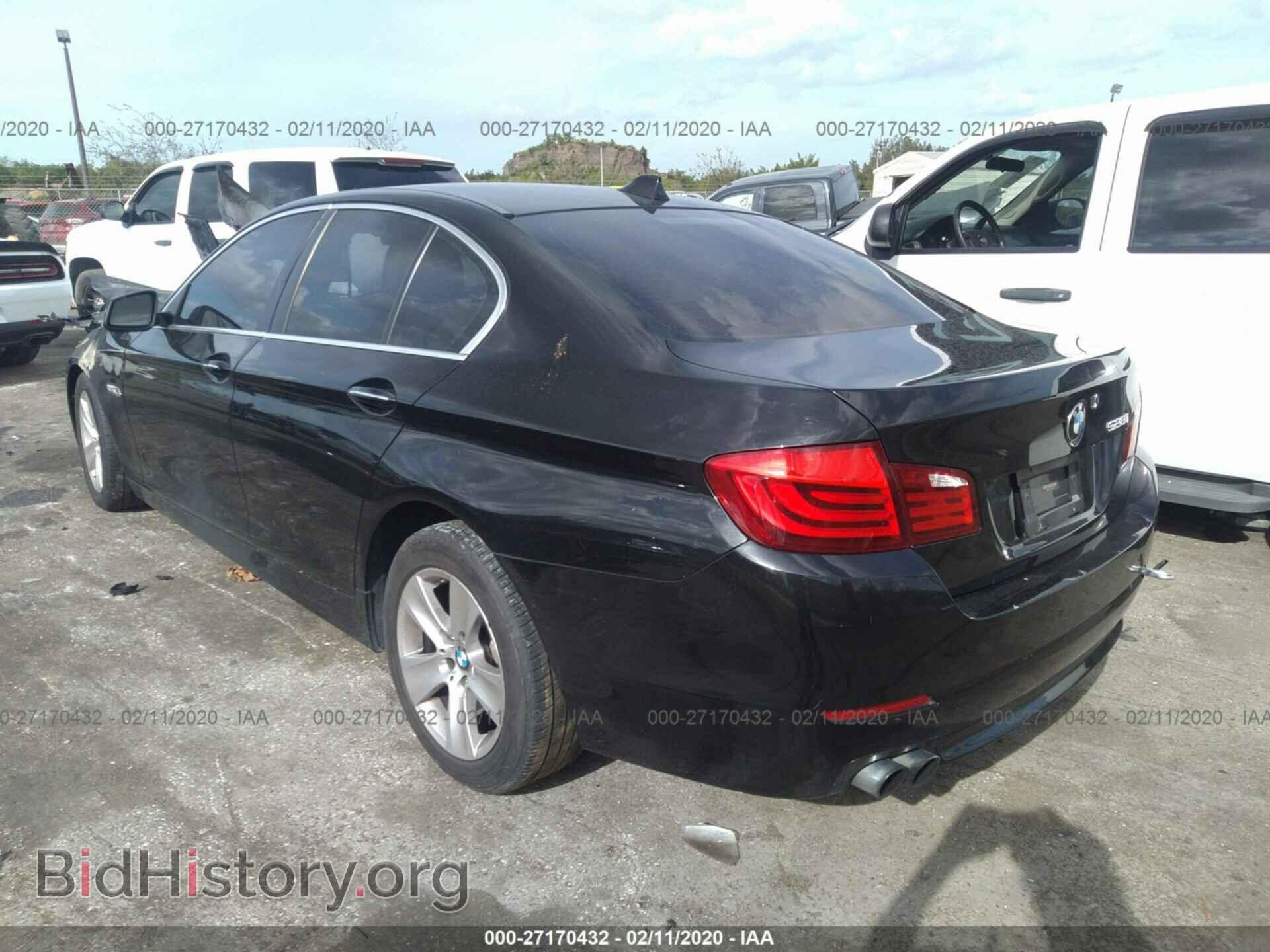 2013 BMW 528 - VIN: WBAXG5C57DD233562 - Фото 3