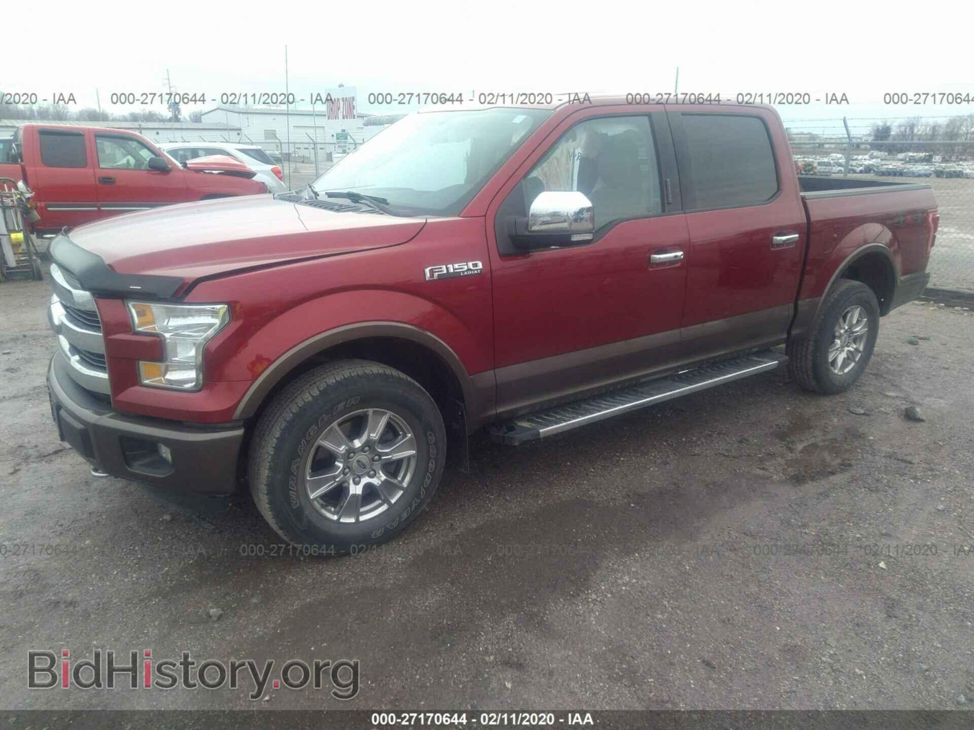 2015 FORD F150 - VIN: 1FTEW1EF1FKD35577 - Фото 2
