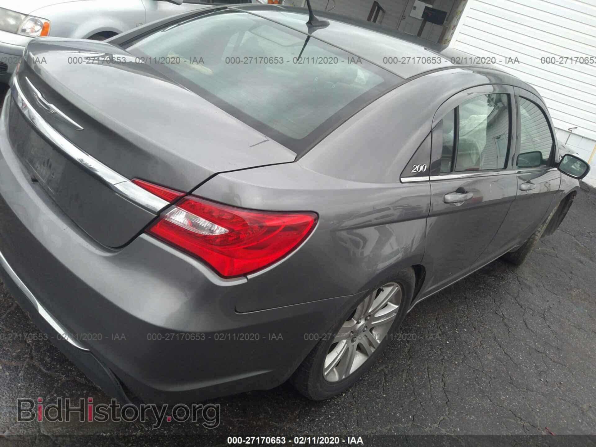 2013 CHRYSLER 200 - VIN: 1C3CCBBB3DN525372 - Photo 4