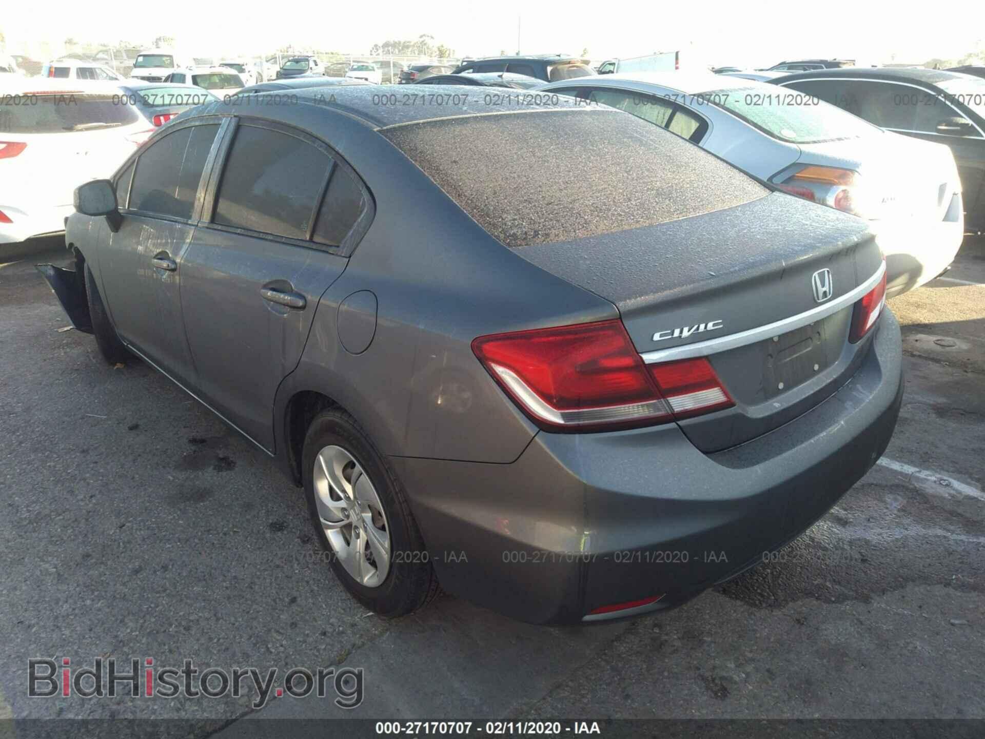 2013 HONDA CIVIC - VIN: 19XFB2F54DE258683 - Фото 3