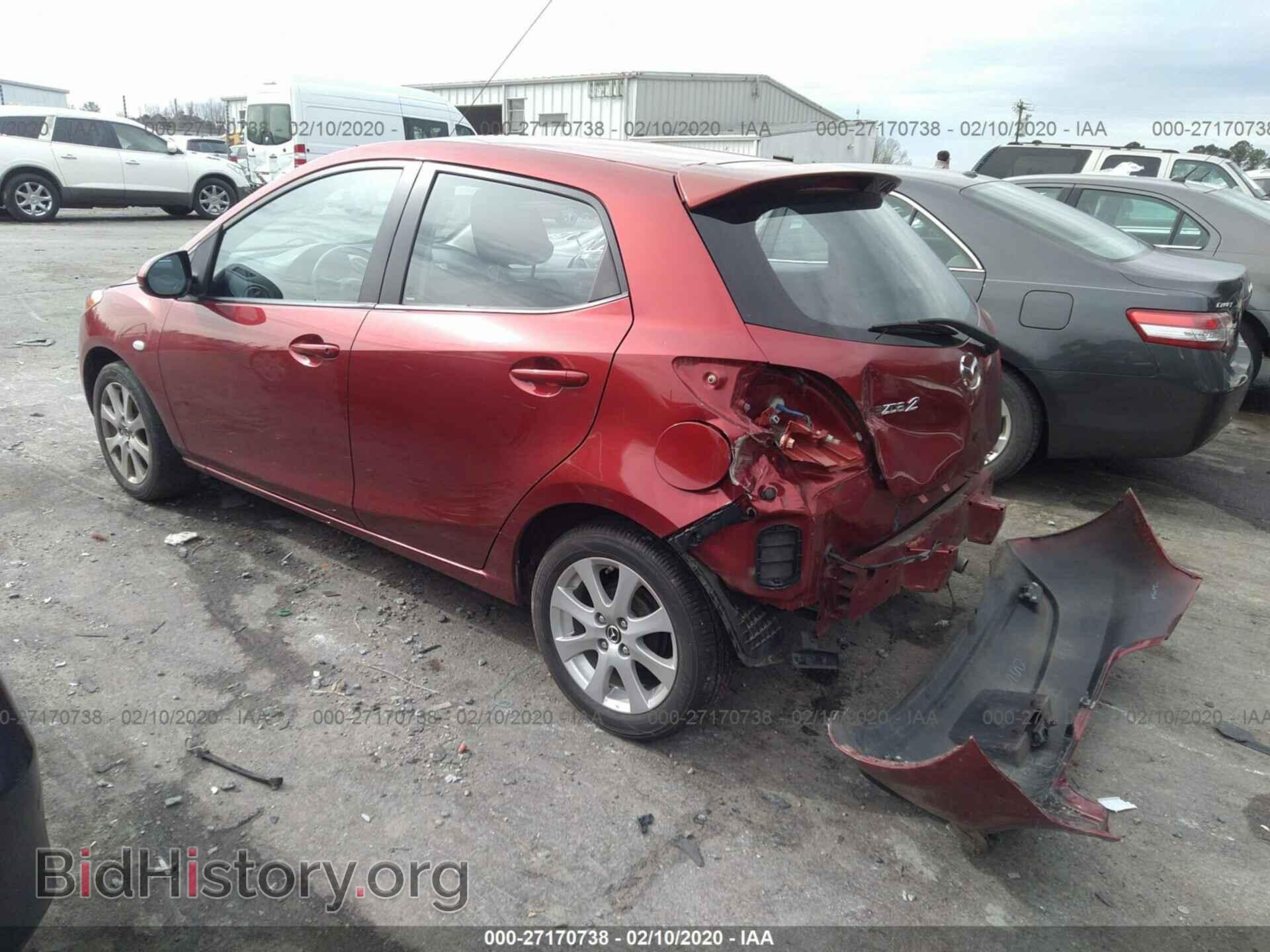 2014 MAZDA MAZDA2 - VIN: JM1DE1LZ4E0179184 - Фото 3