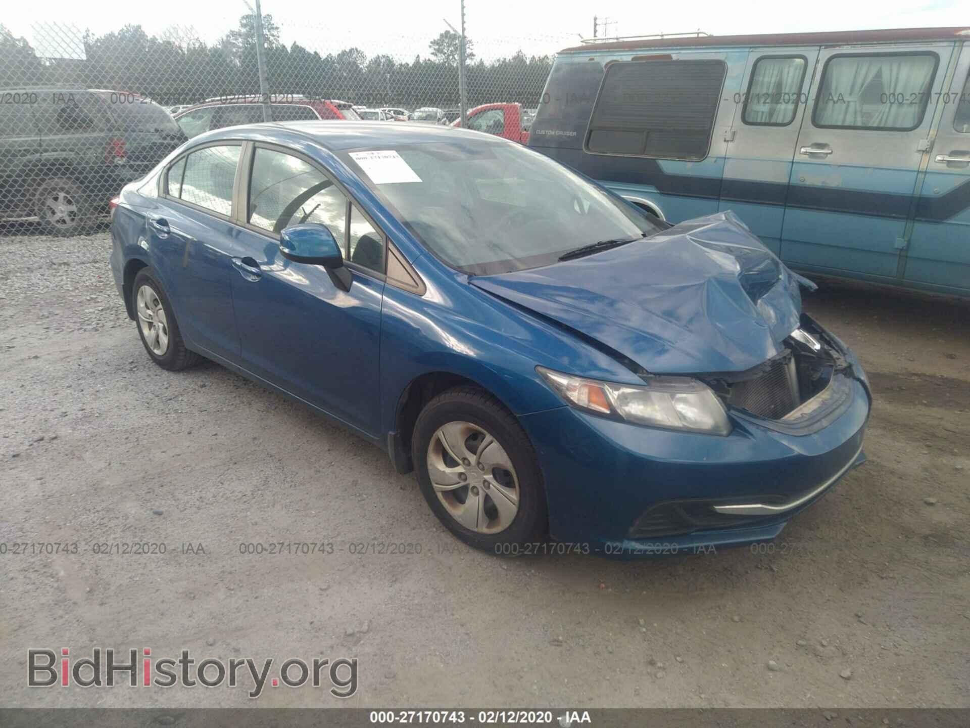 Фотография 19XFB2F54DE016329 - HONDA CIVIC 2013