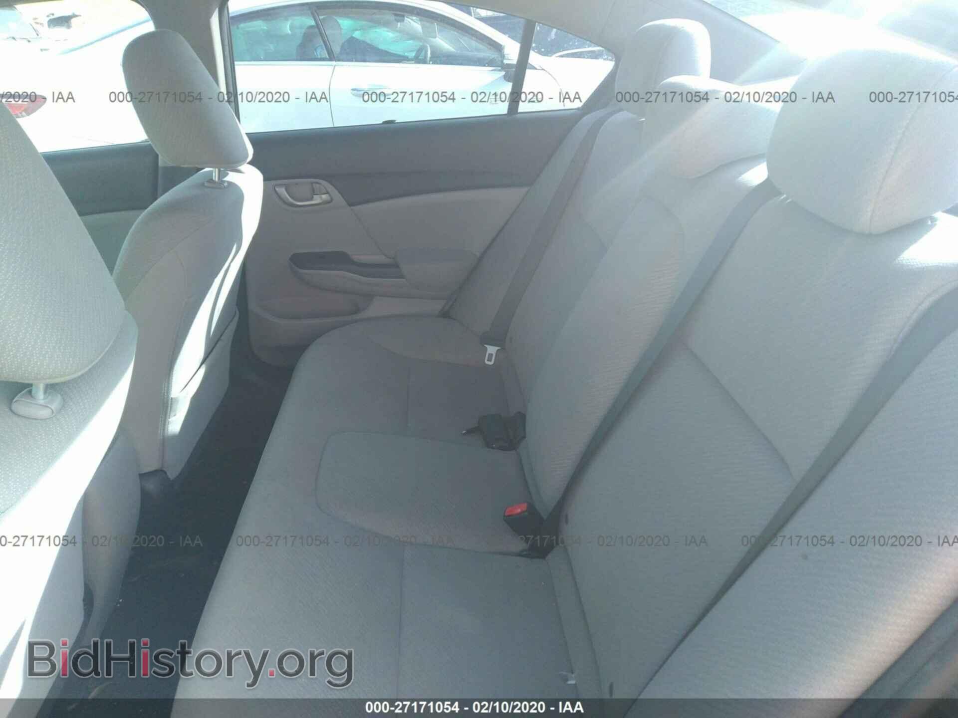 2013 HONDA CIVIC - VIN: 19XFB2F54DE074702 - Photo 8