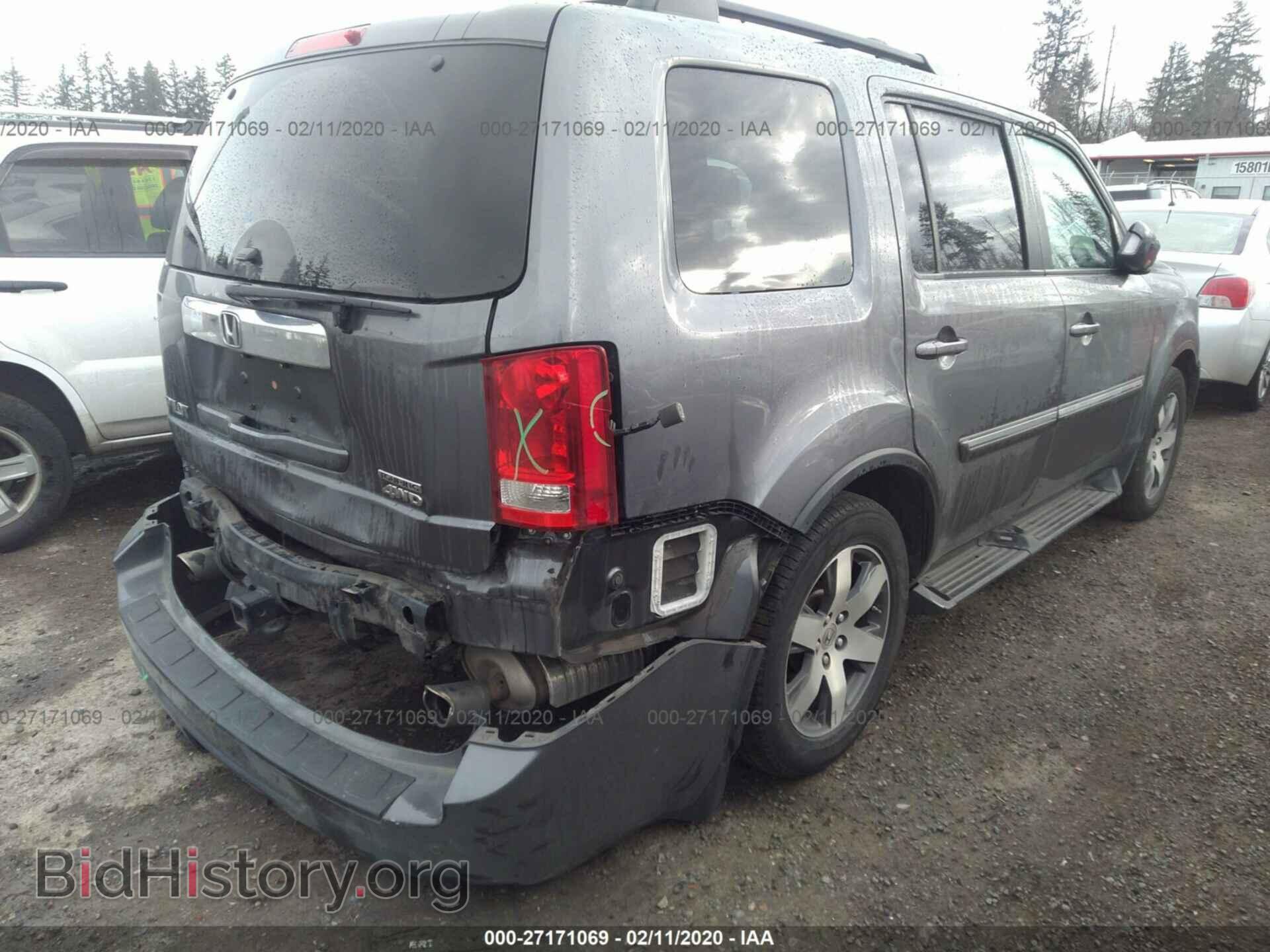 2015 HONDA PILOT - VIN: 5FNYF4H91FB029495 - Фото 4