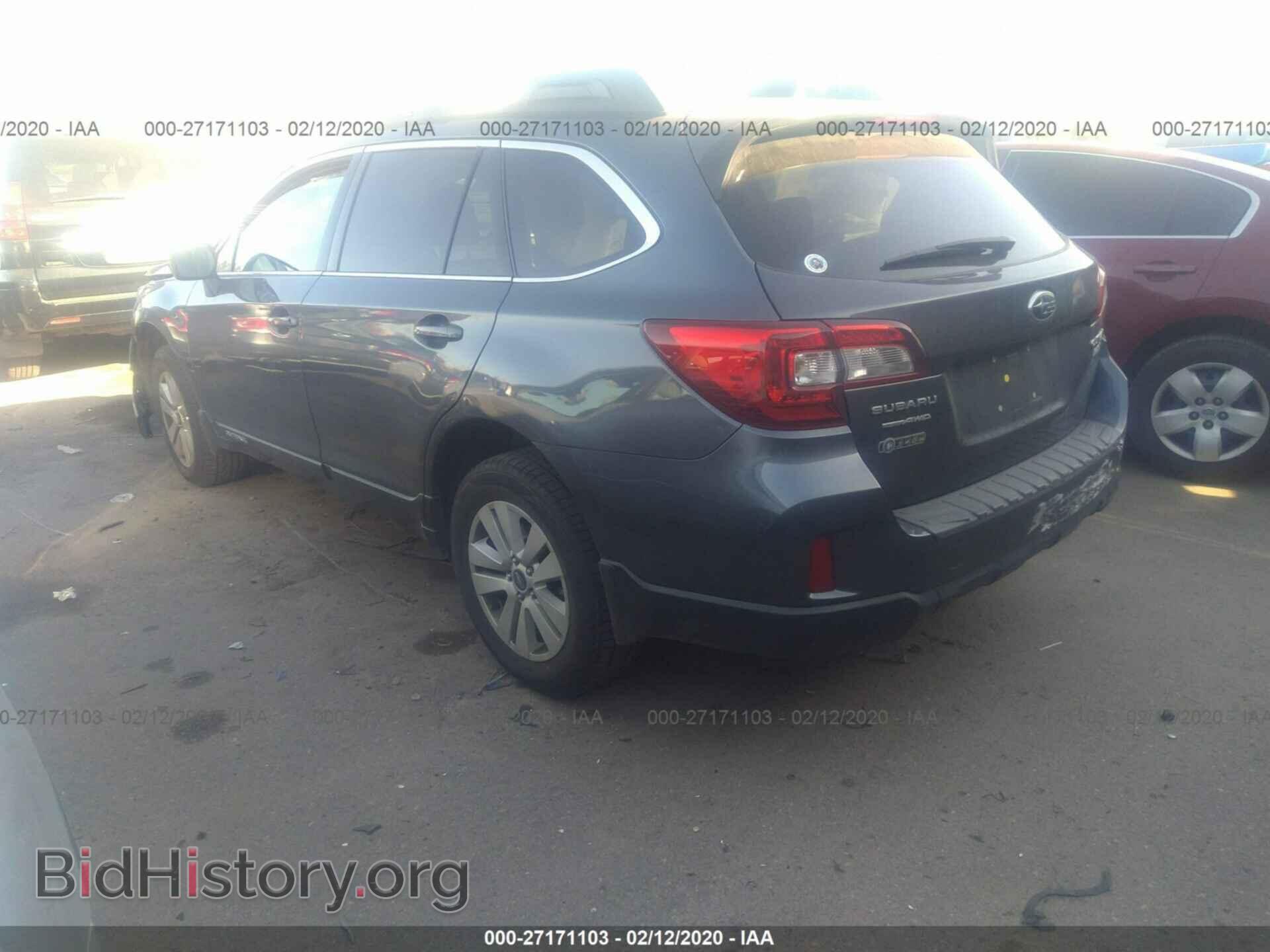 2017 SUBARU OUTBACK - VIN: 4S4BSACCXH3291109 - Фото 3