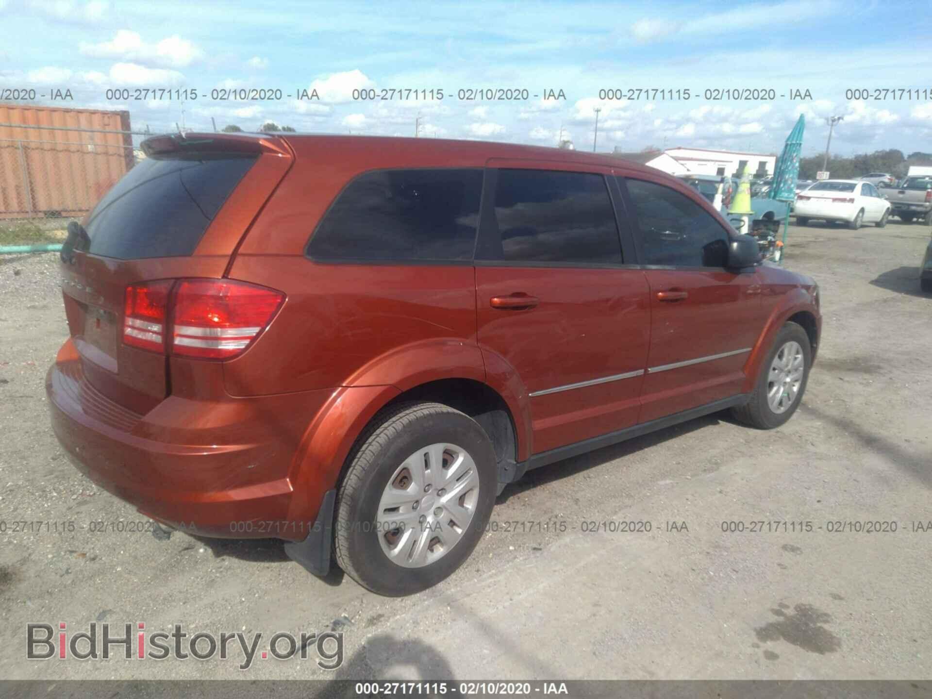 2014 DODGE JOURNEY - VIN: 3C4PDCAB3ET116081 - Фото 4