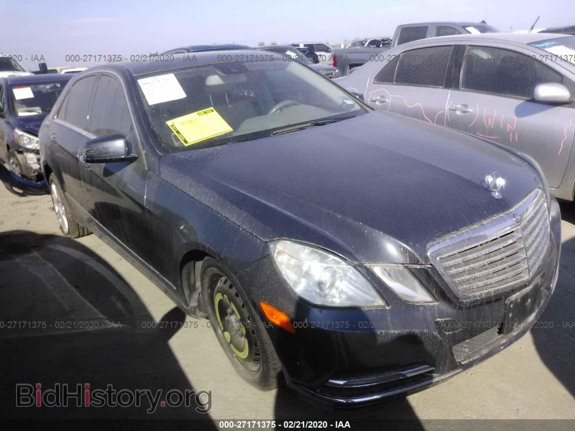 Фотография WDDHF8JB6DA748483 - MERCEDES-BENZ E-CLASS 2013