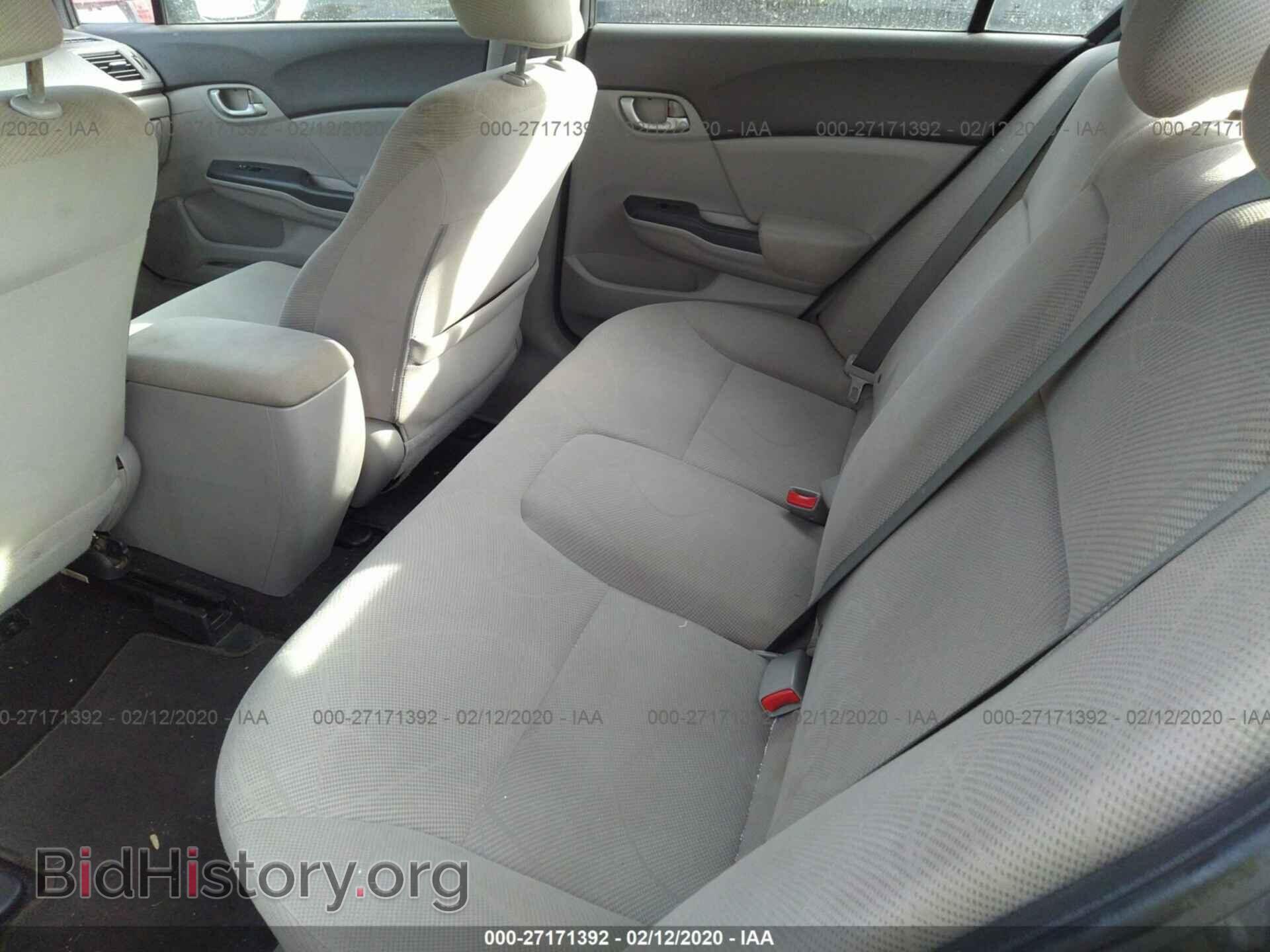 2012 HONDA CIVIC - VIN: 19XFB2F50CE348069 - Фото 8