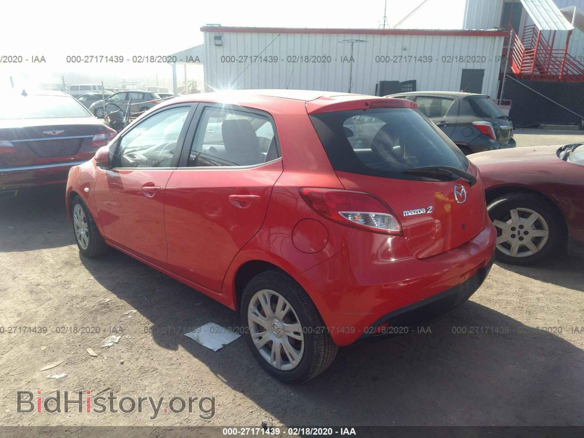 2012 MAZDA MAZDA2 - VIN: JM1DE1KY1C0136296 - Фото 3