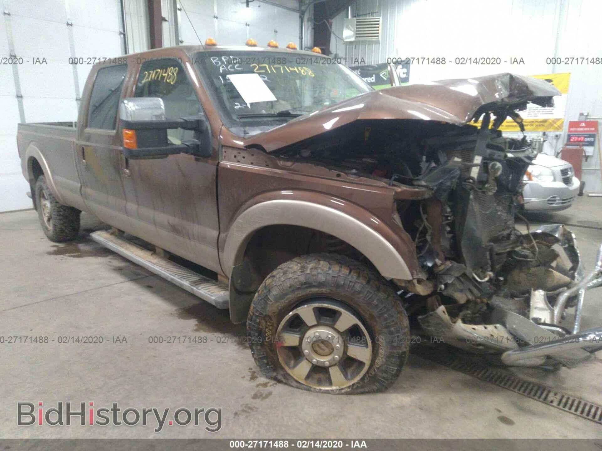 Фотография 1FT8W3B65BEB04543 - FORD F350 2011