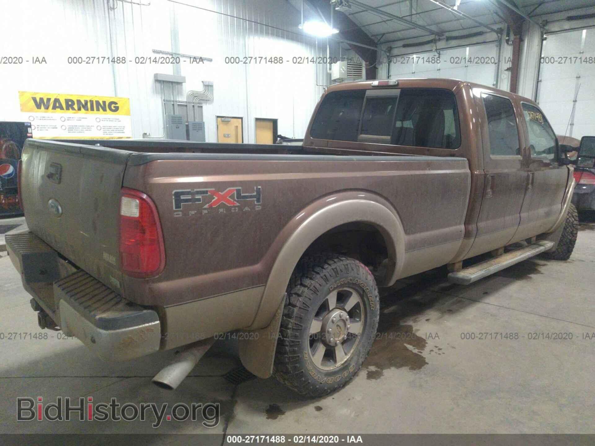 2011 FORD F350 - VIN: 1FT8W3B65BEB04543 - Фото 4