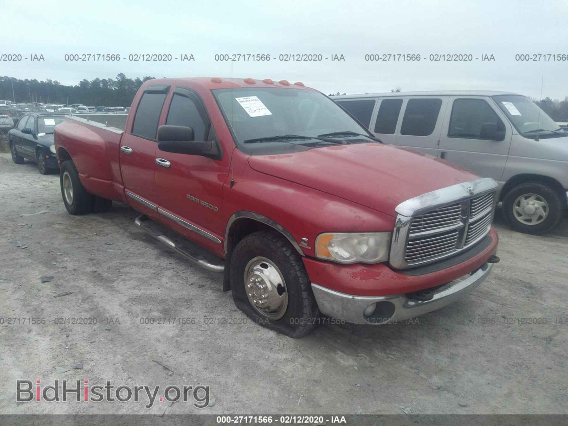 Photo 3D7MA48C43G855357 - DODGE RAM 3500 2003
