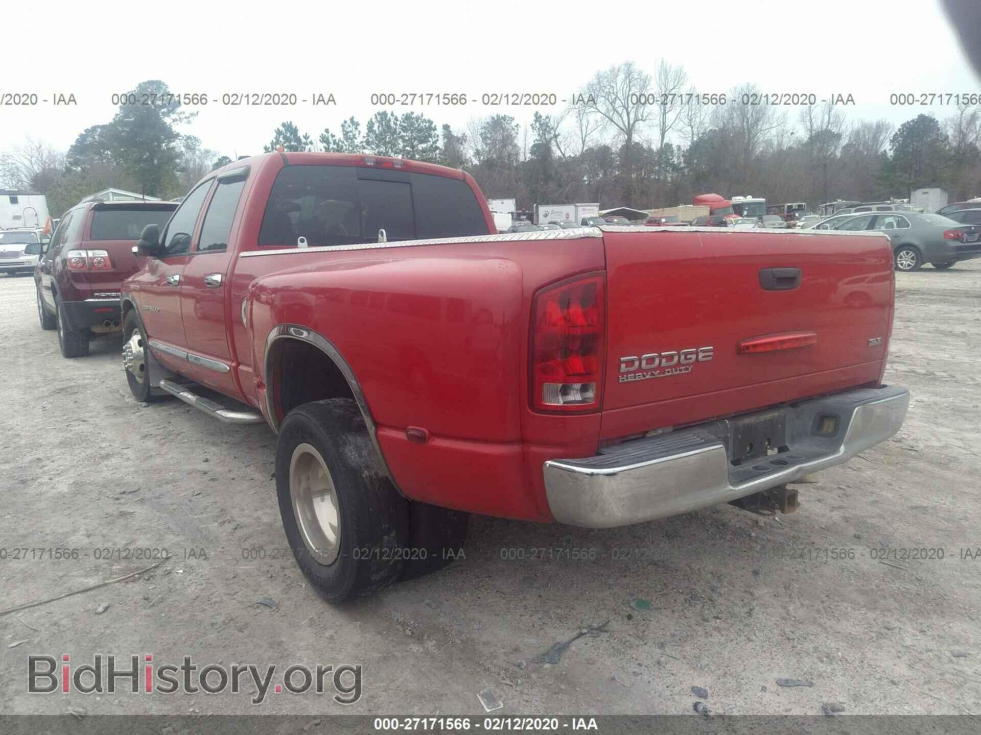 2003 DODGE RAM 3500 - VIN: 3D7MA48C43G855357 - Фото 3