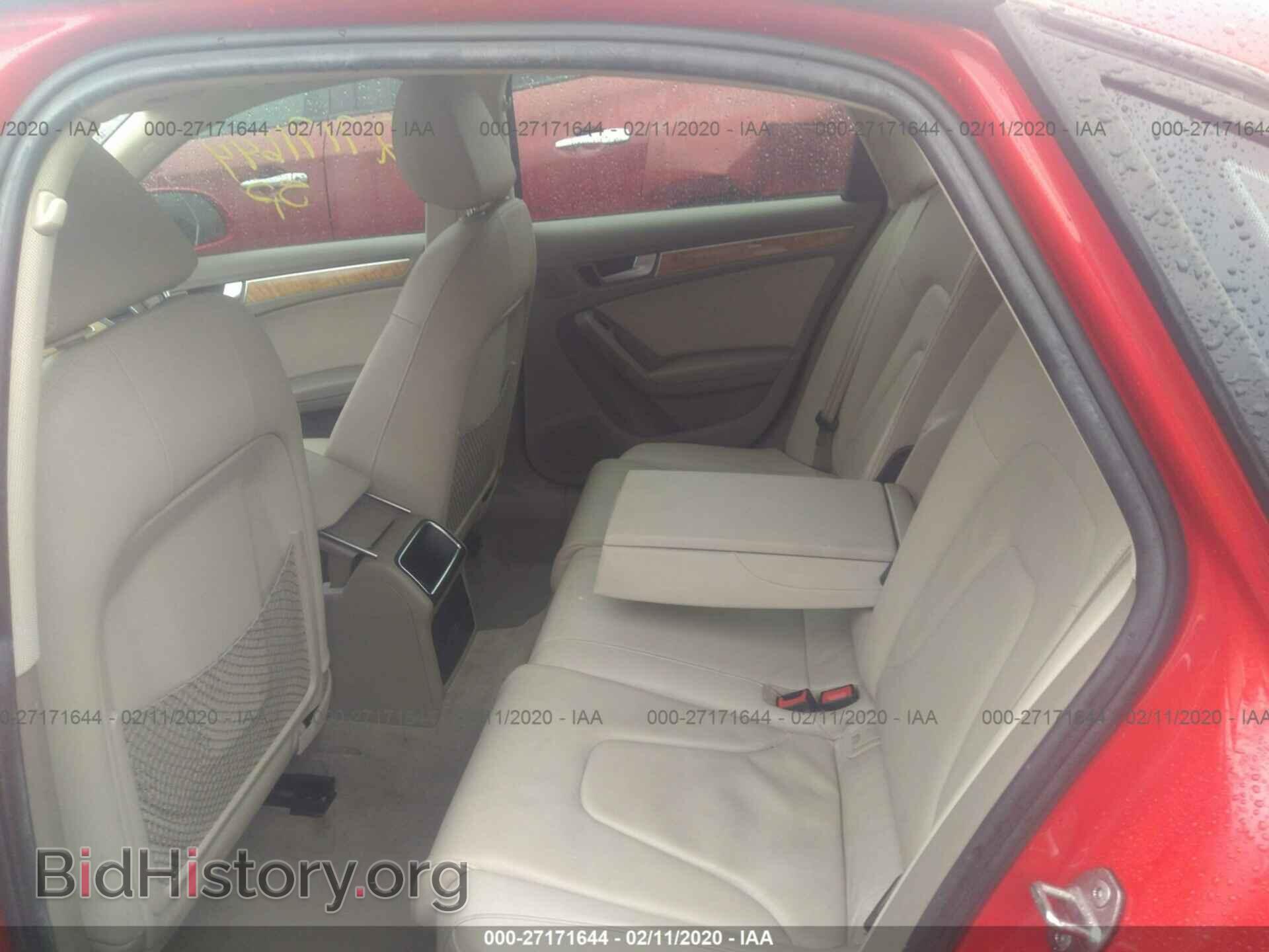 2009 AUDI A4 - VIN: WAULF78K49N036412 - Фото 8