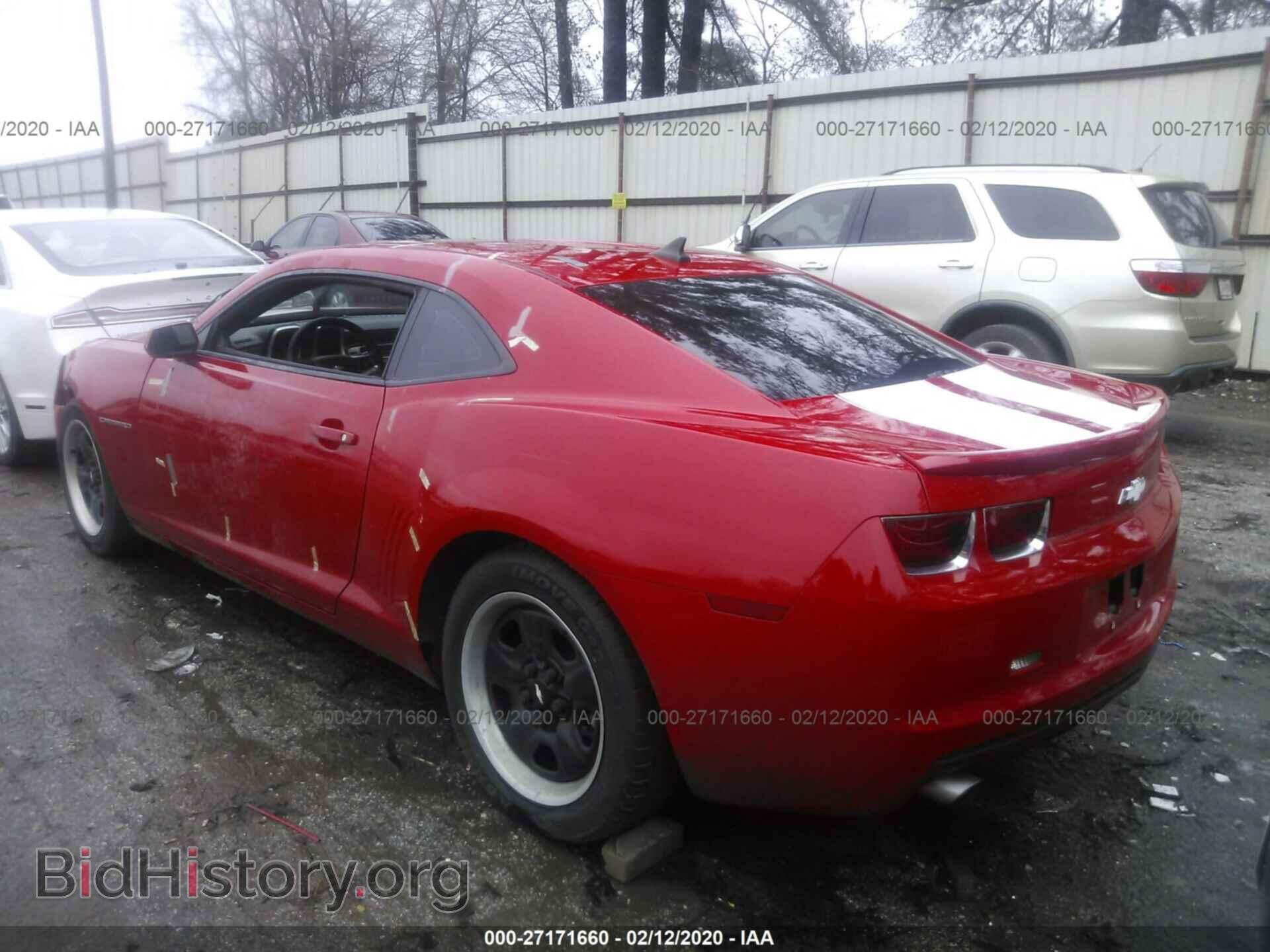 2012 CHEVROLET CAMARO - VIN: 2G1FA1E34C9148204 - Фото 3