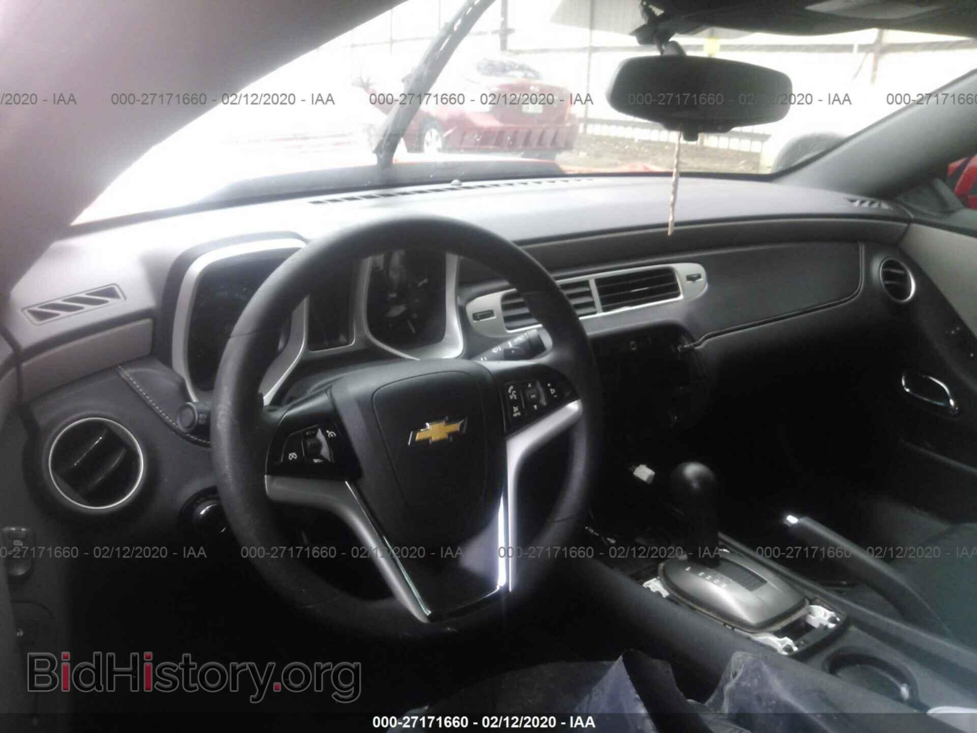 2012 CHEVROLET CAMARO - VIN: 2G1FA1E34C9148204 - Фото 5