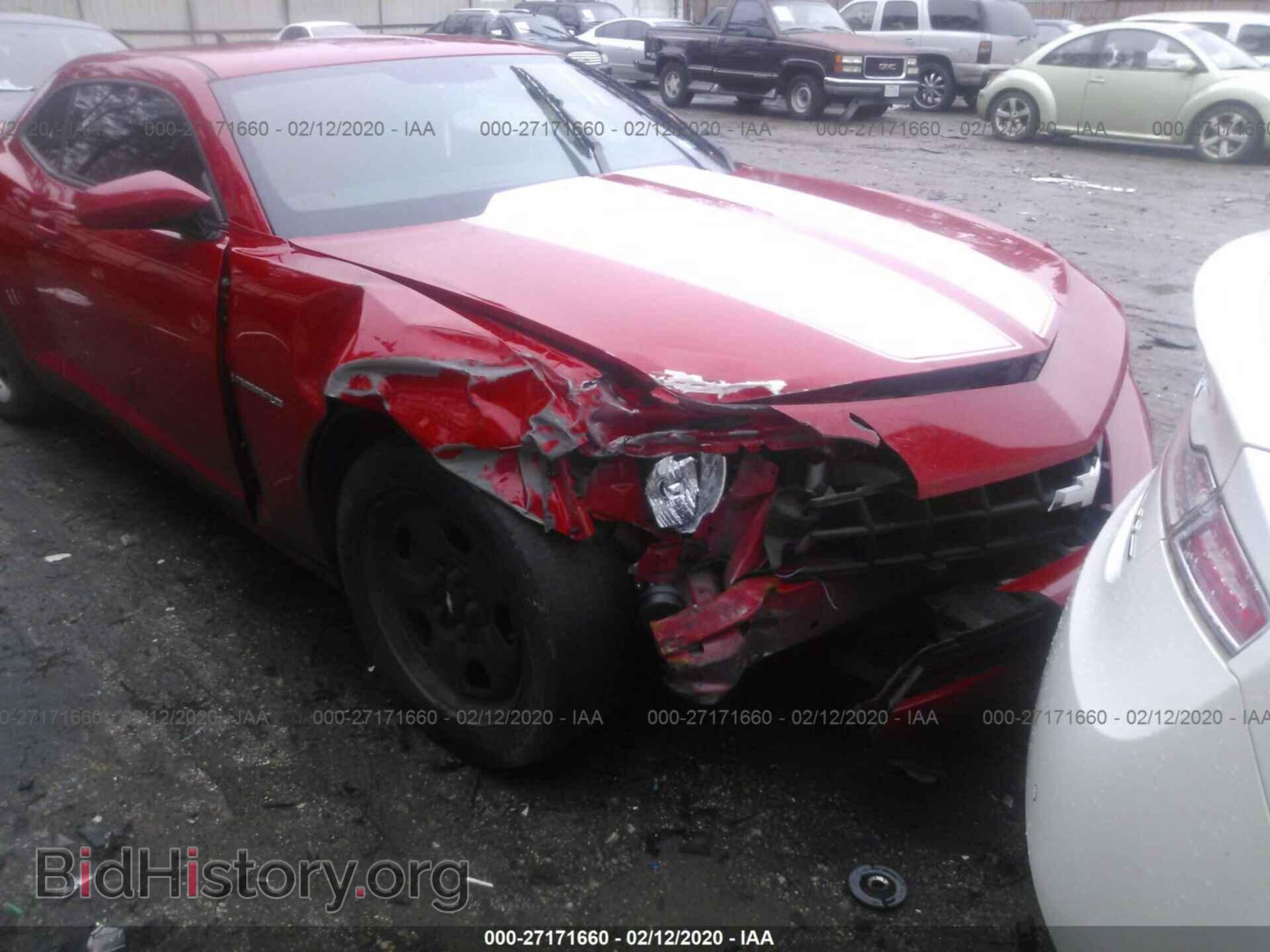 2012 CHEVROLET CAMARO - VIN: 2G1FA1E34C9148204 - Фото 6