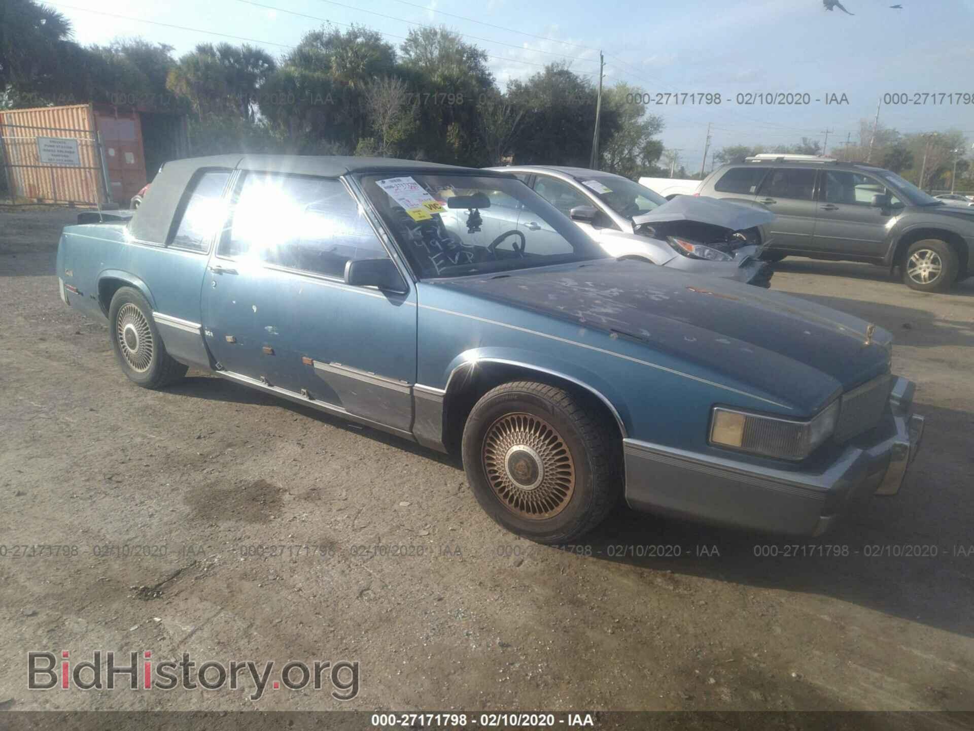 Photo 1G6CD1159K4333409 - CADILLAC DEVILLE 1989
