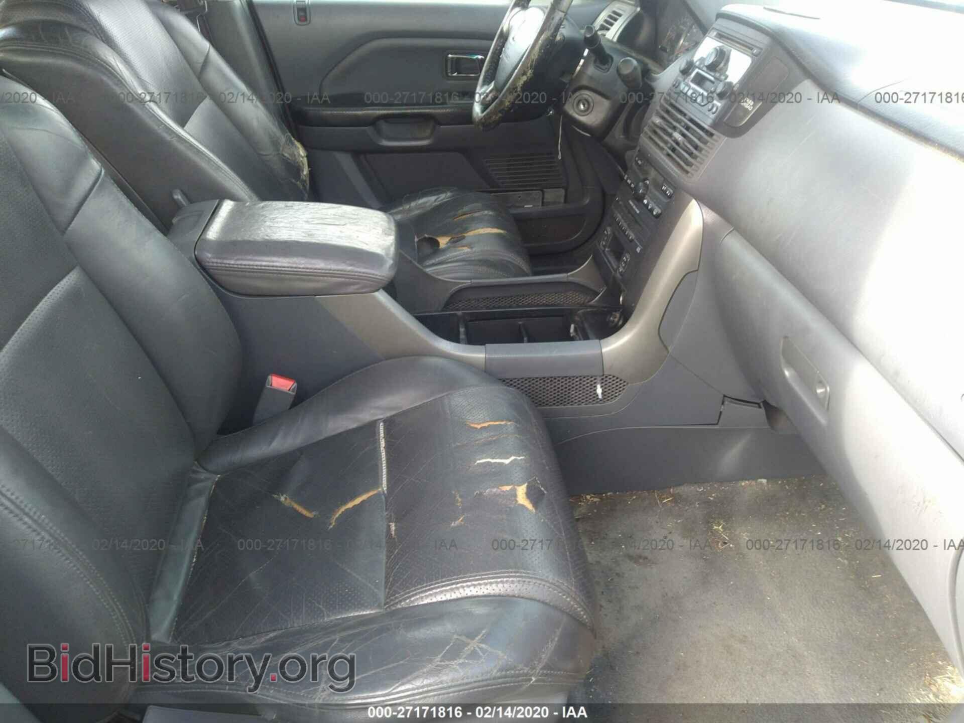 2005 HONDA PILOT - VIN: 2HKYF18525H508844 - Фото 5